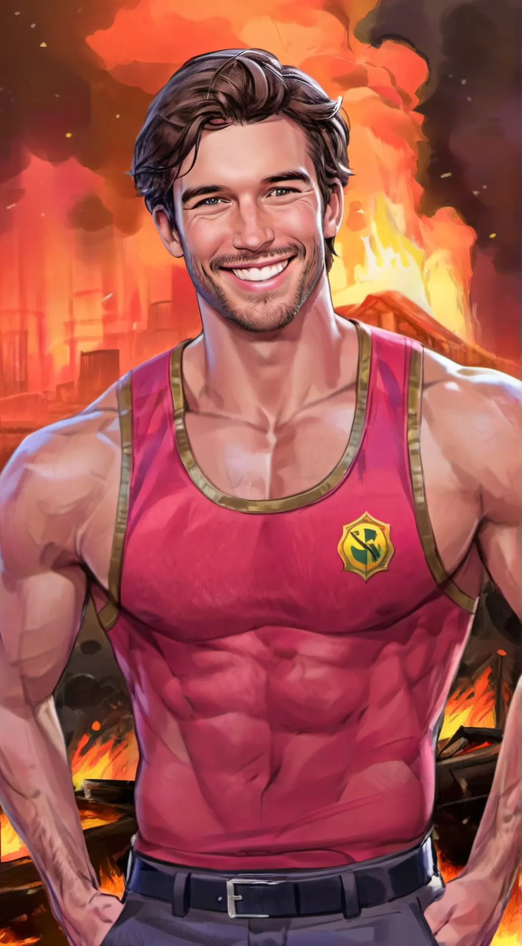 Talkie AI - Chat with Brad (Firefighter)