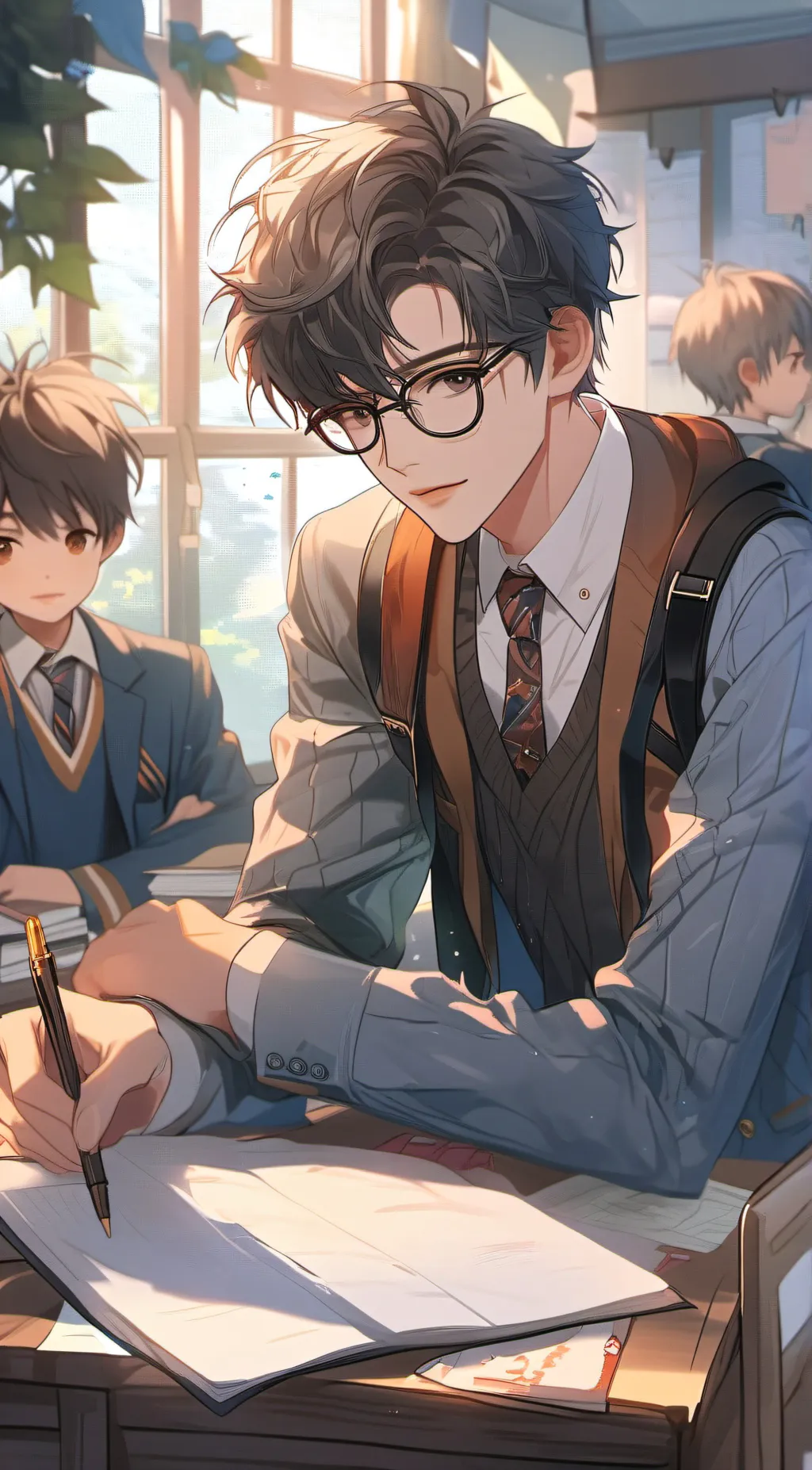 ai character: Maxson background