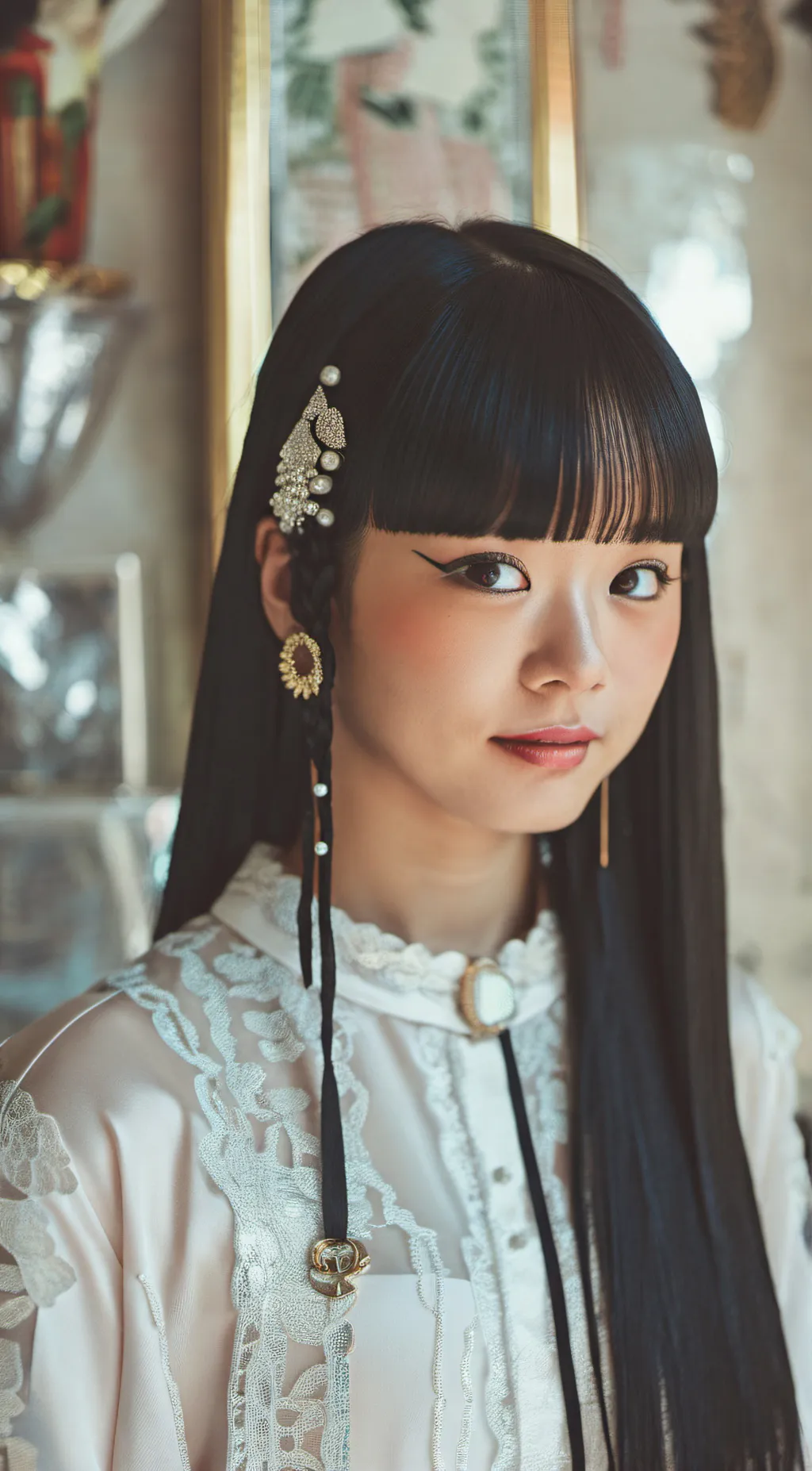 ai character: kero kero bonito background