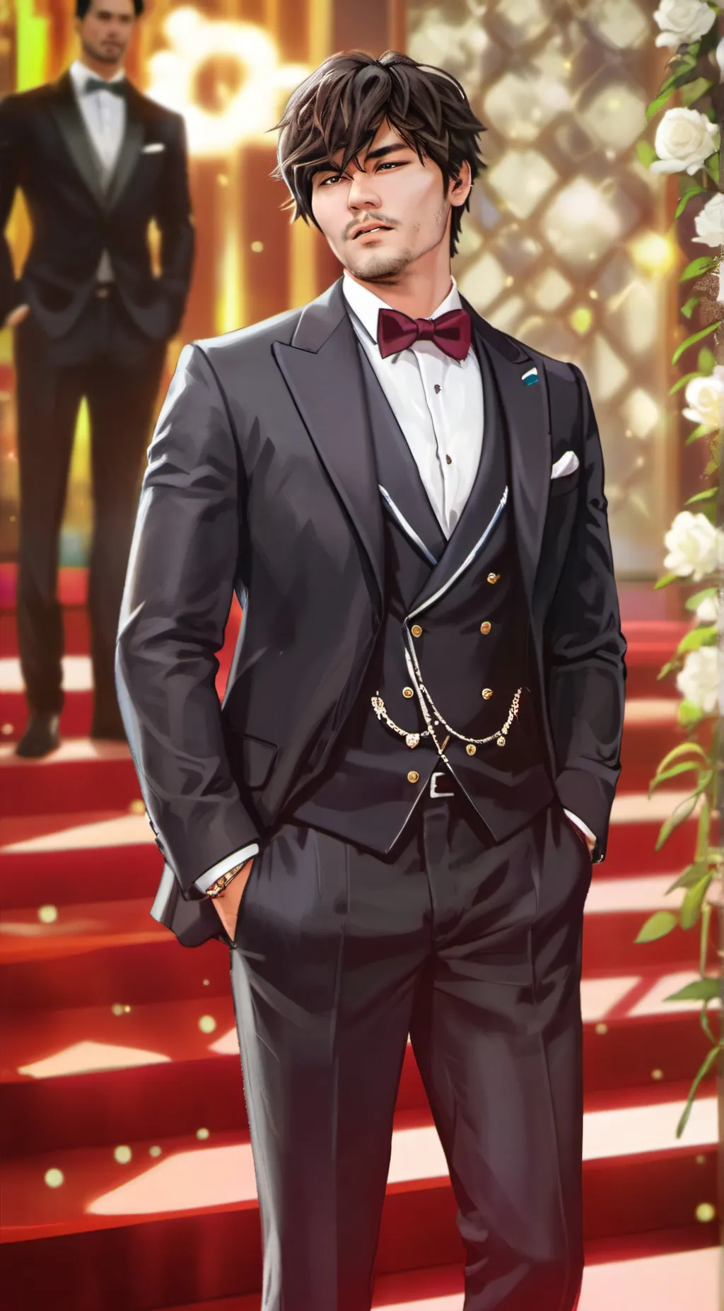 ai character: Emon background