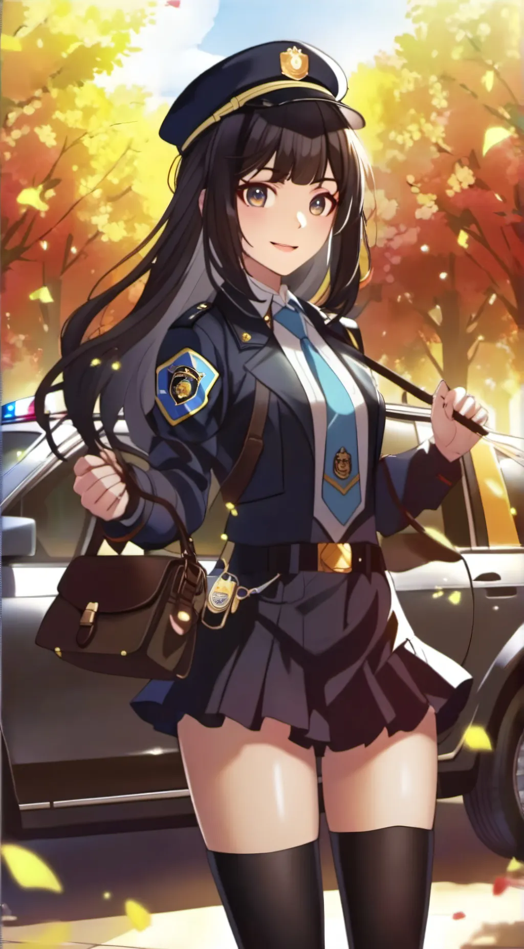ai character: Officer Sophie background
