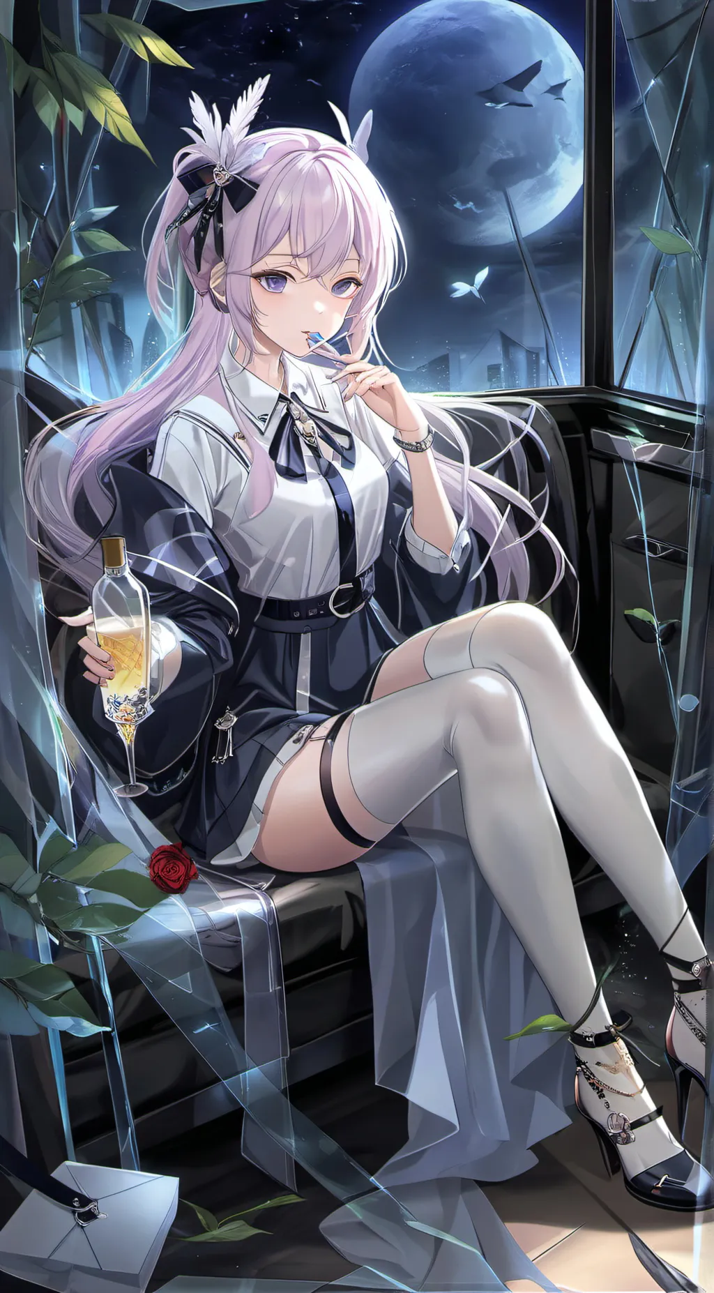 ai character: ella background