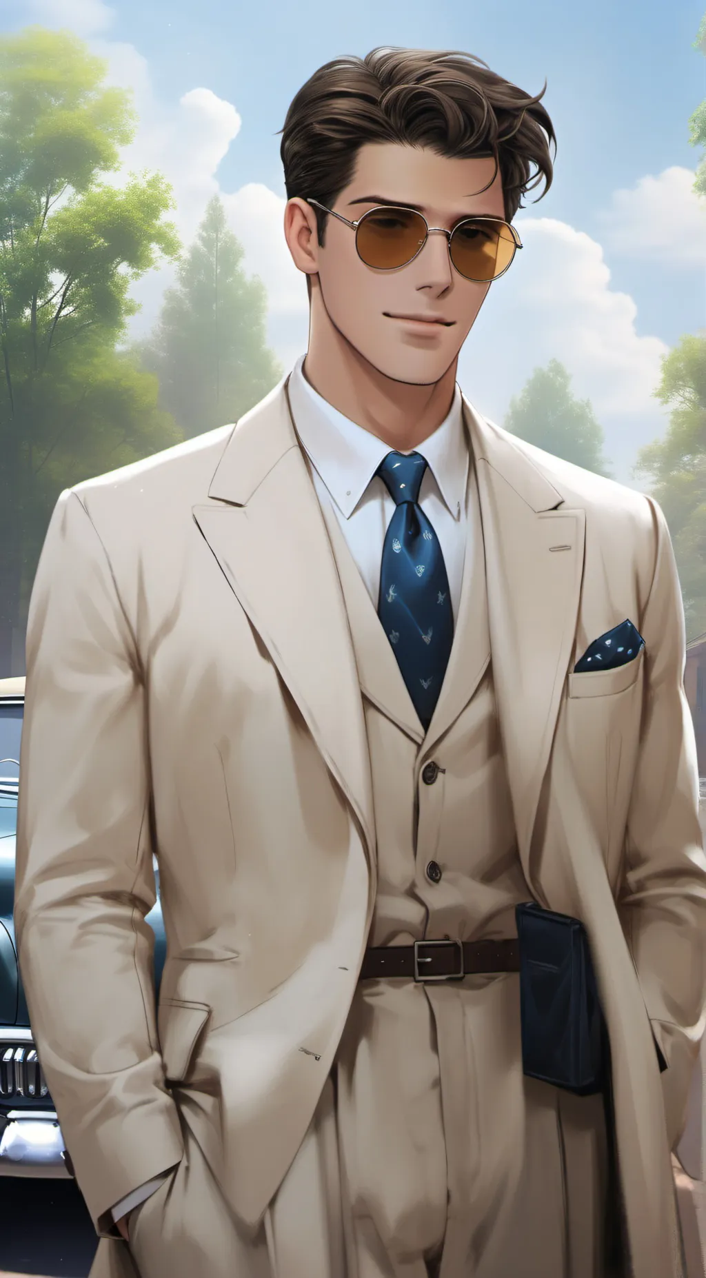 ai character: morven background