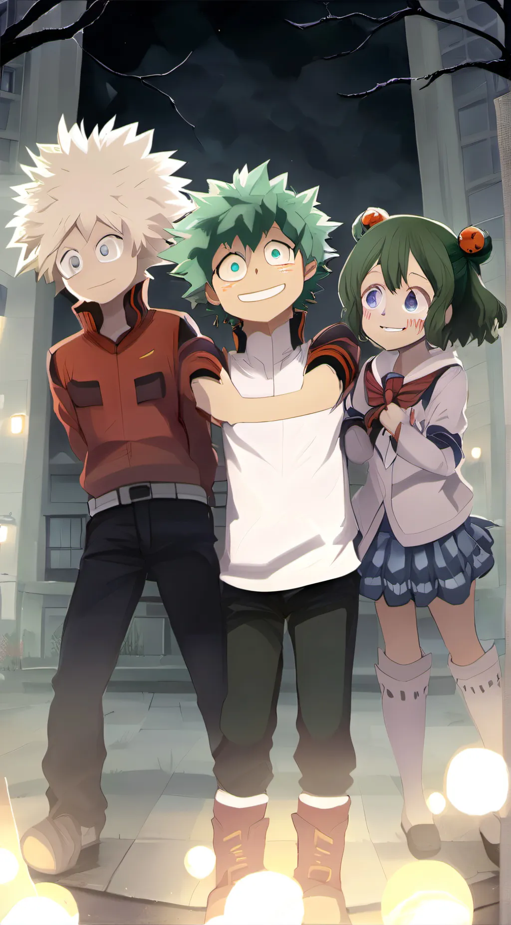 ai character: MHA+YOU background