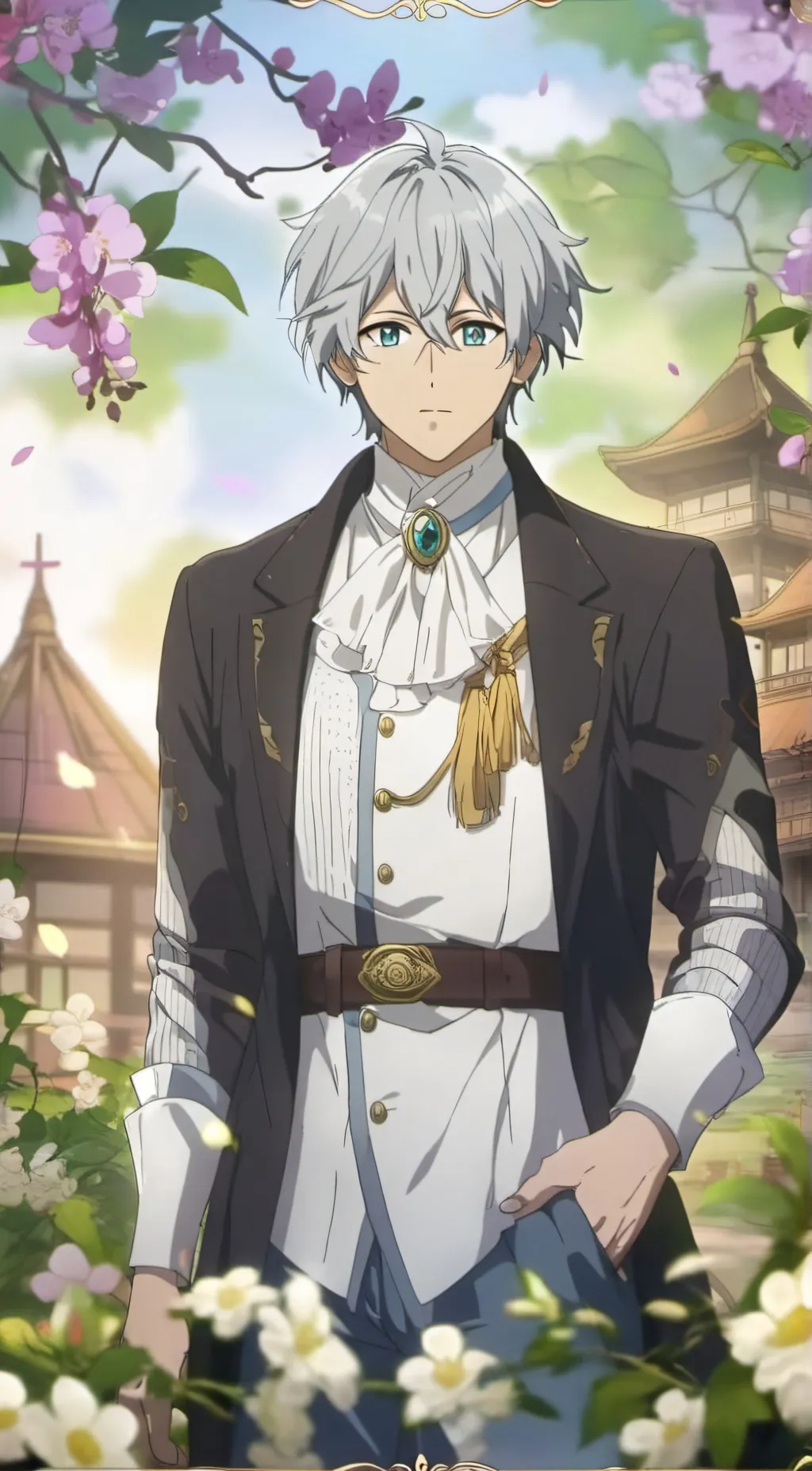 ai character: MHA interrogation background