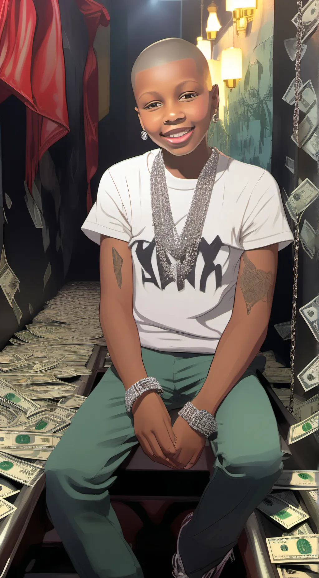 ai character: Treyvon background