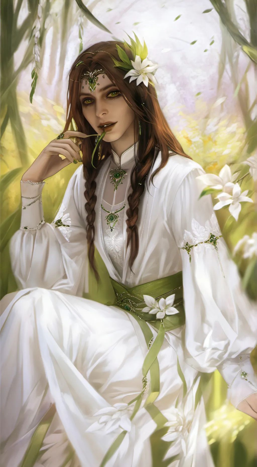 ai character: bela background