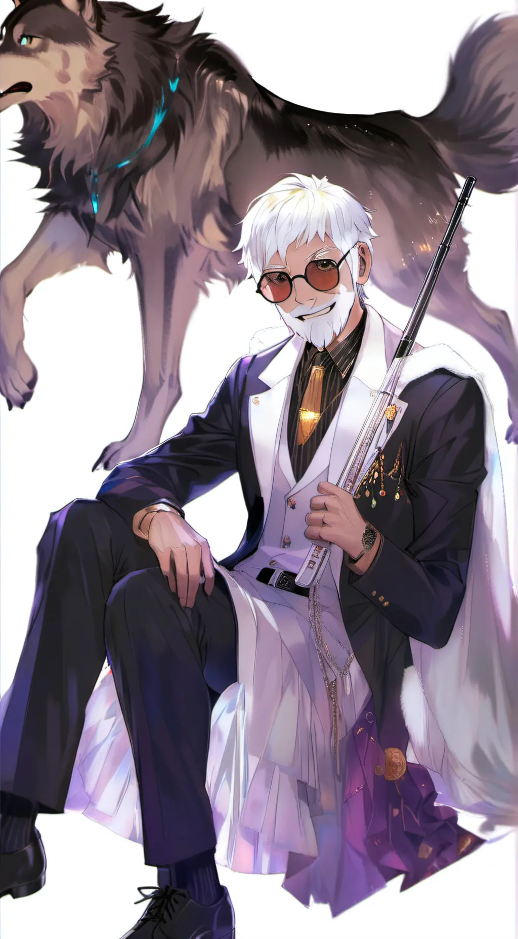 ai character: Caine background