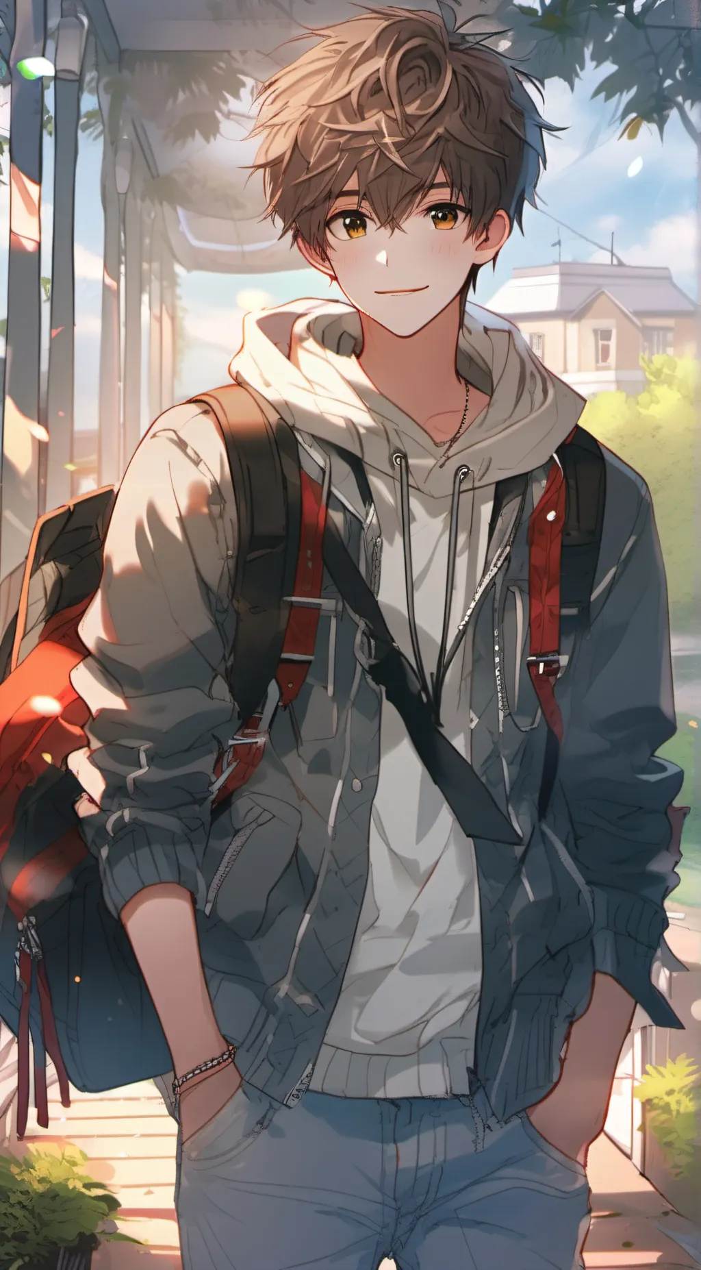 ai character: Kenzo Yino background