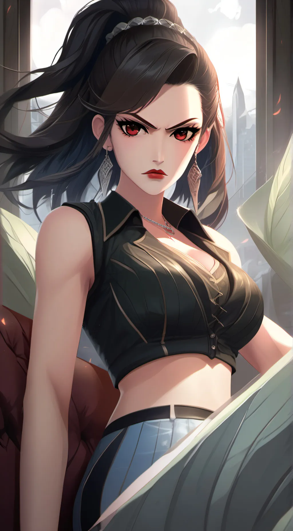 ai character: Karen💀 background