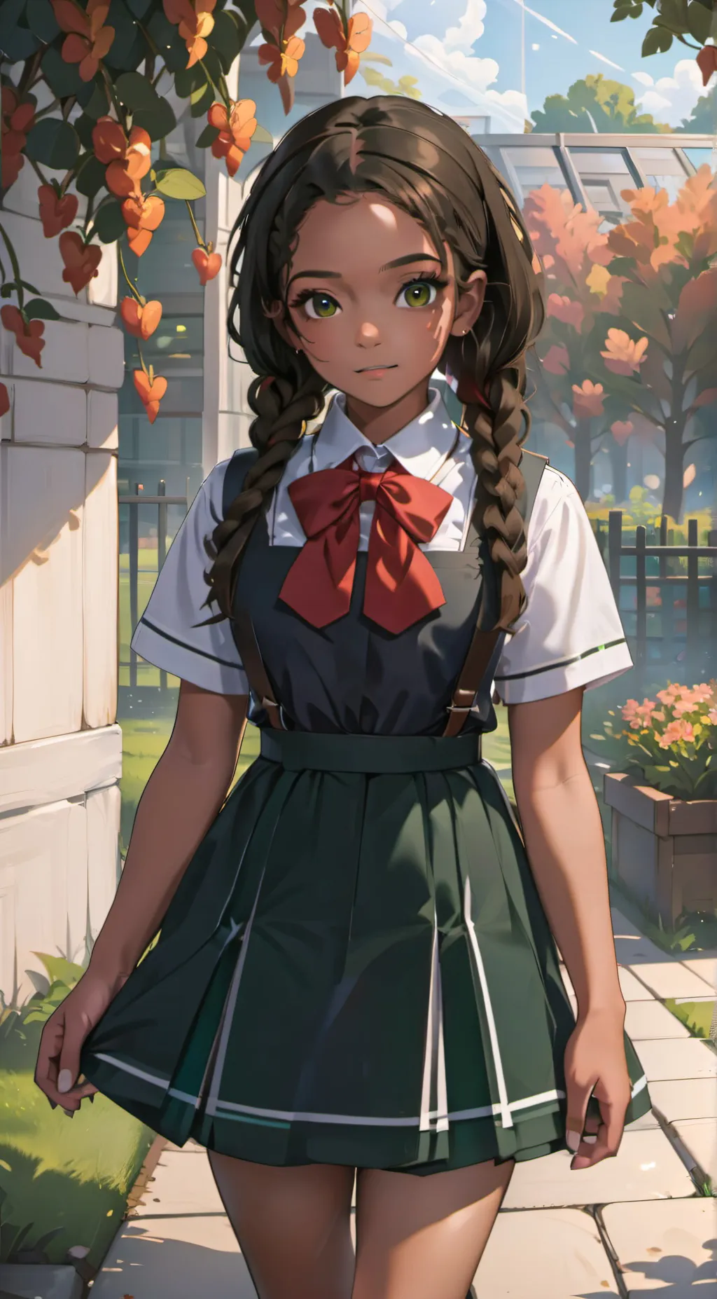 ai character: Olive Elara background