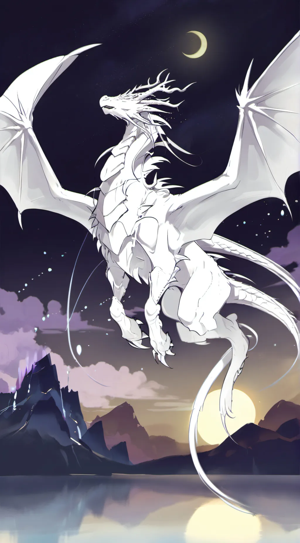 ai character: Moonhidora background