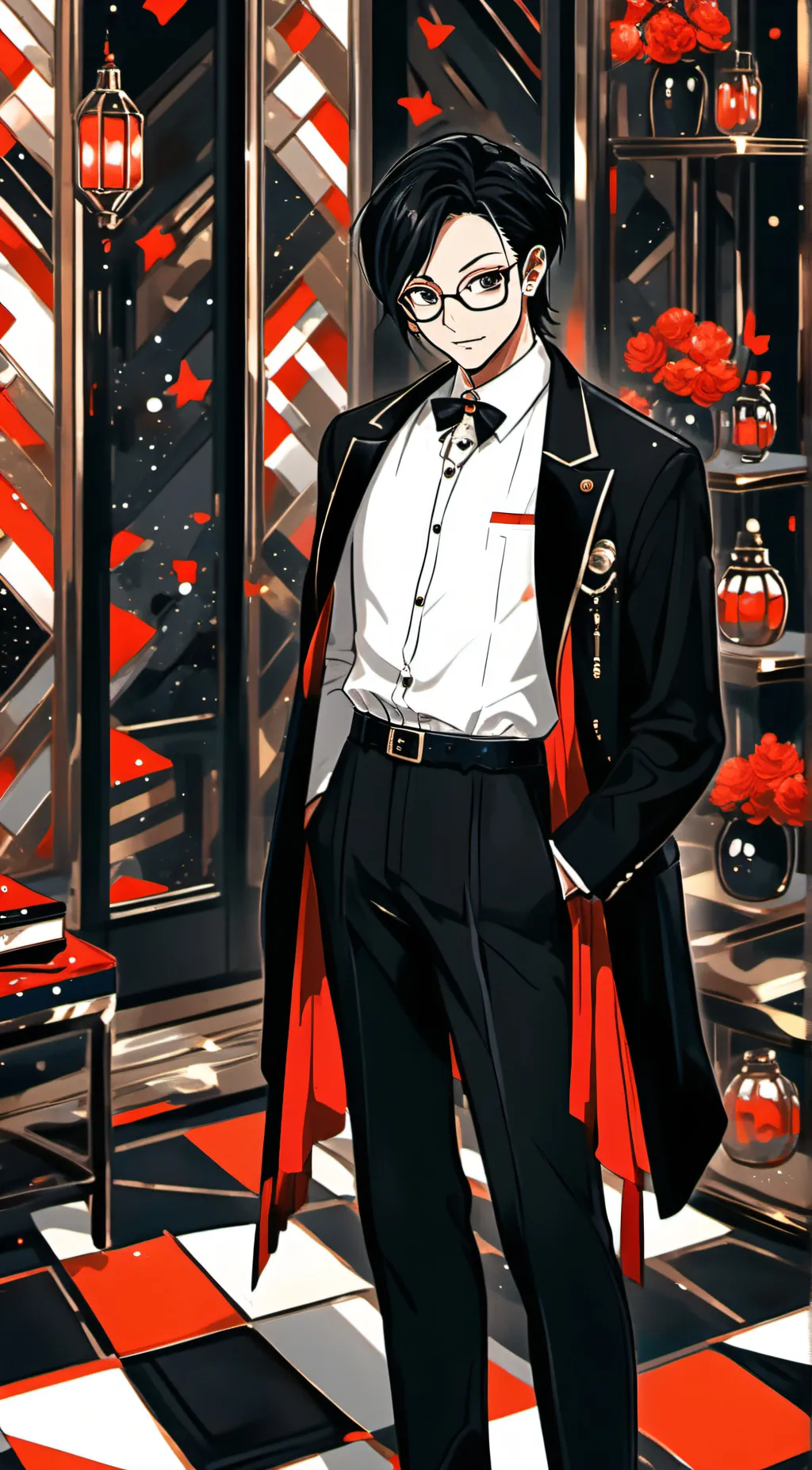 ai character: MakiZenin background