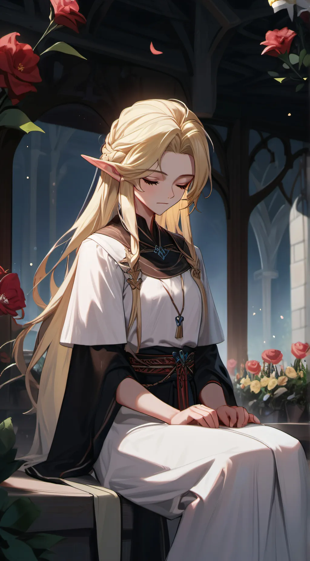 ai character: Lily background