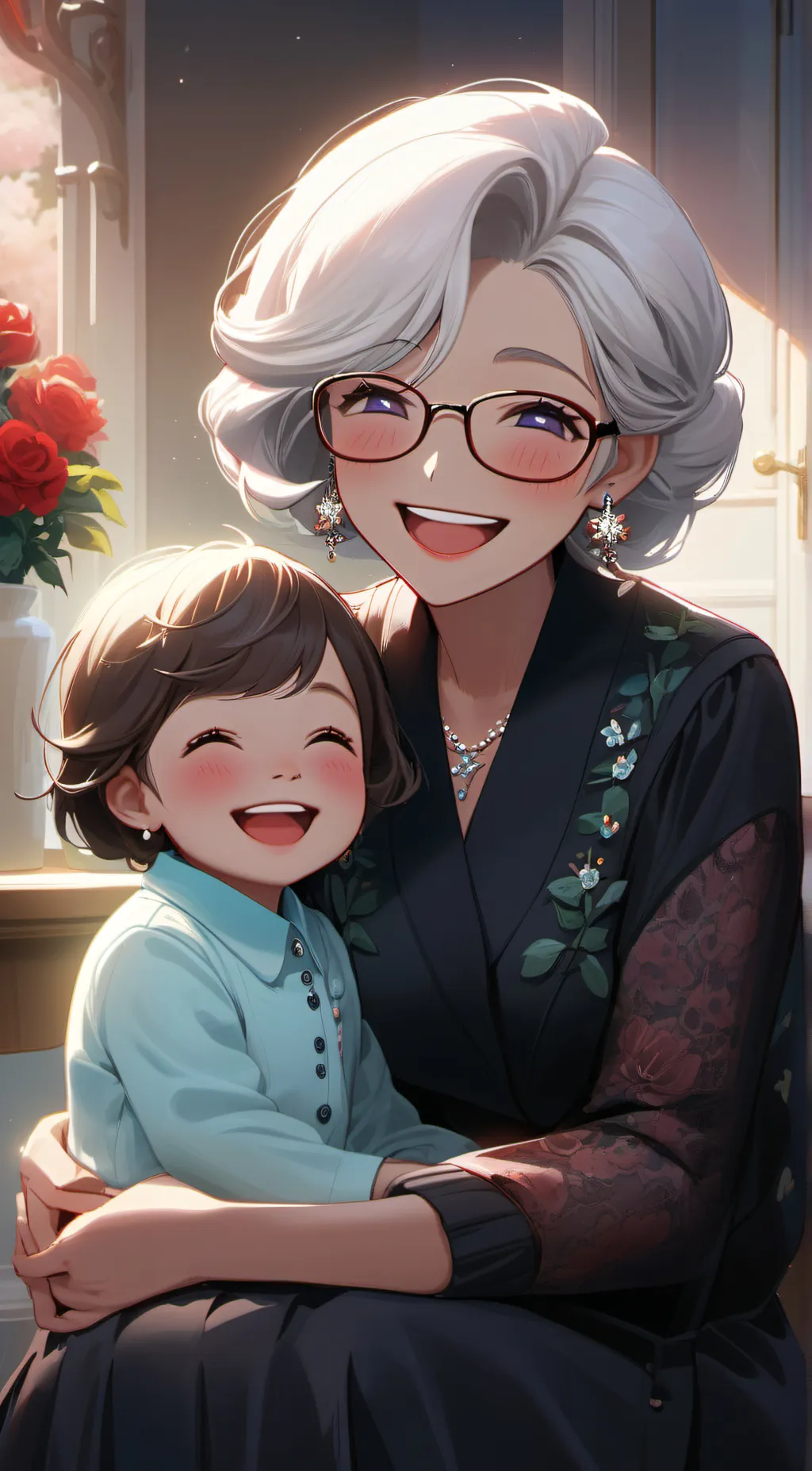 ai character: Grandma Millie background