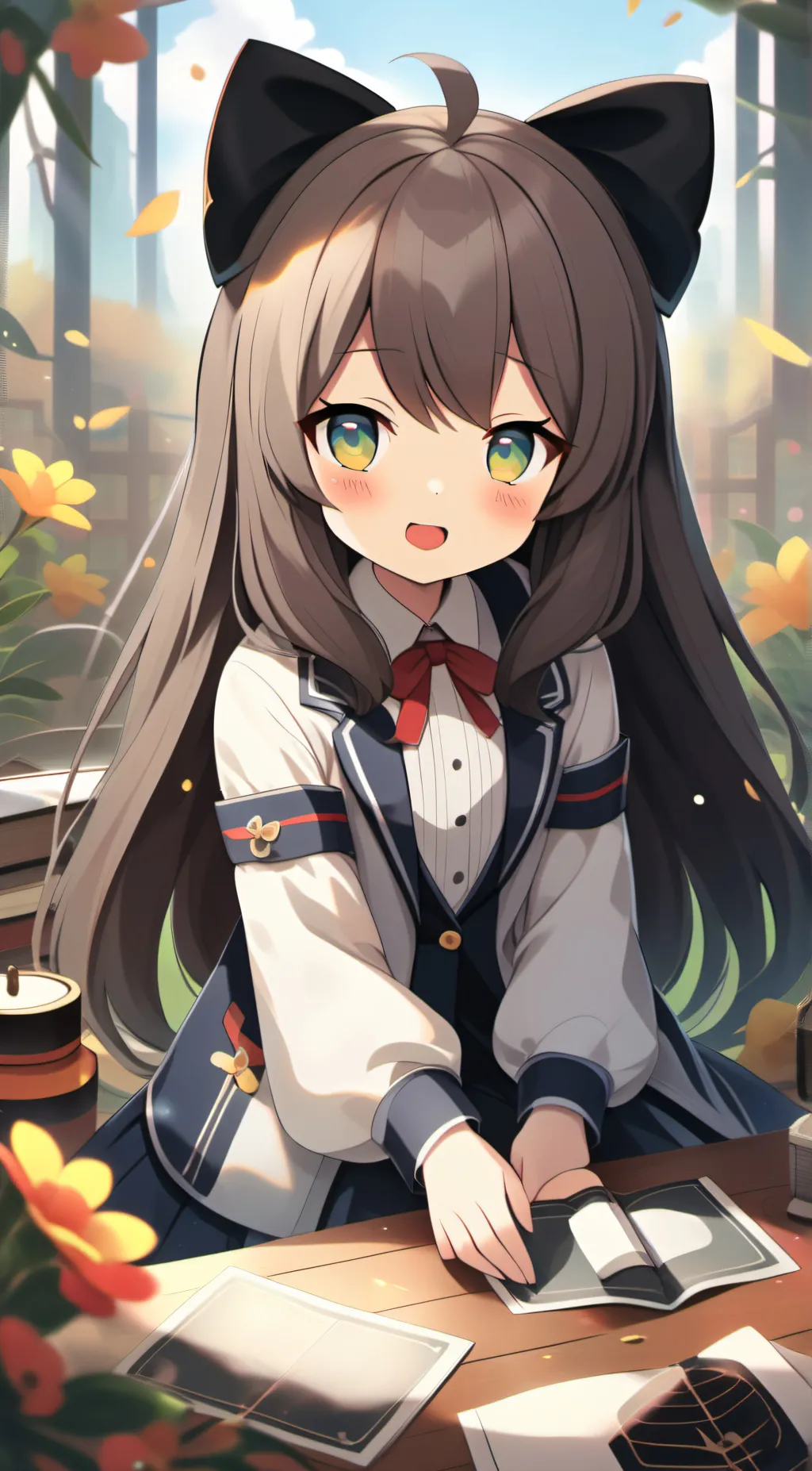 ai character: Ella background