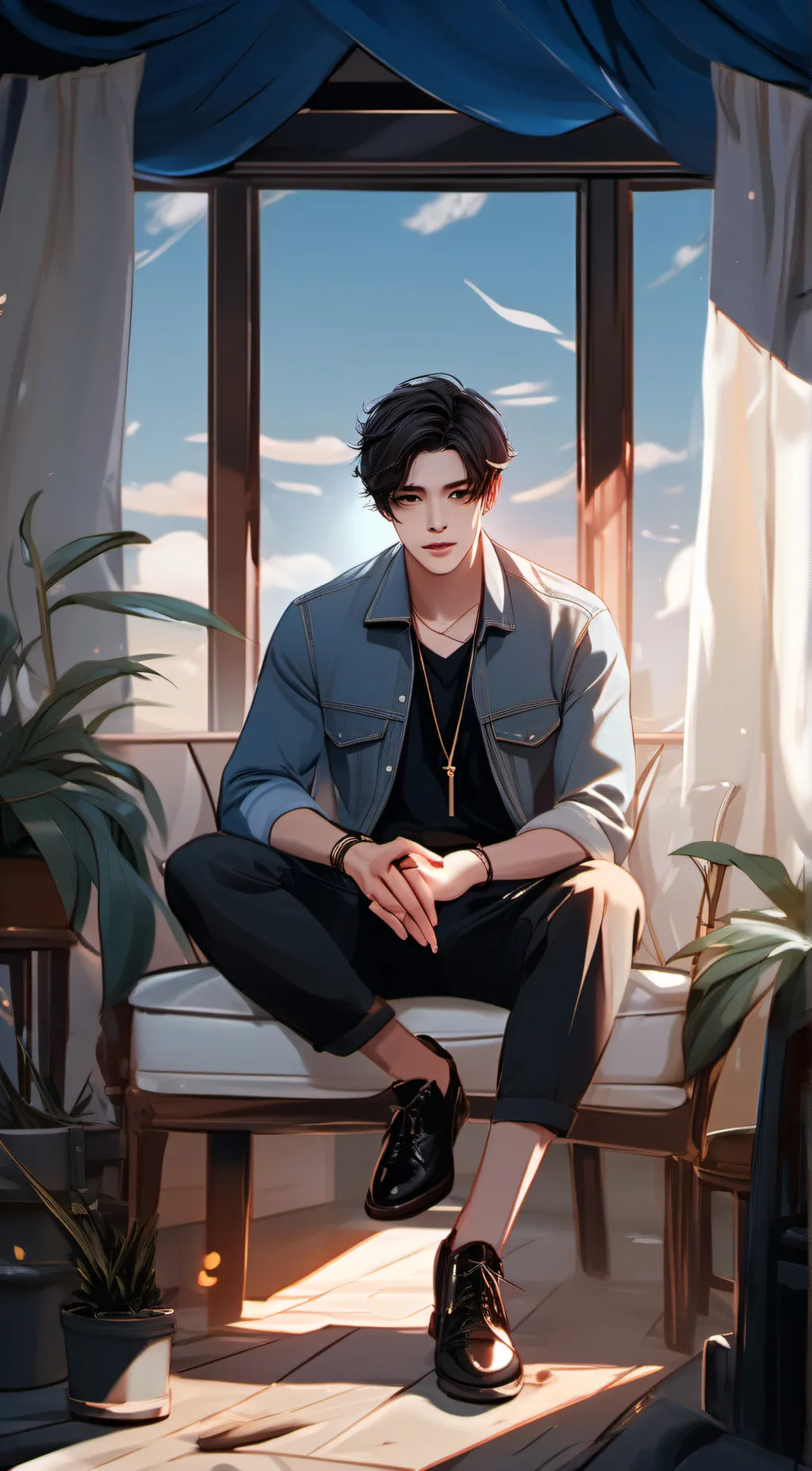 ai character: My bro alex background