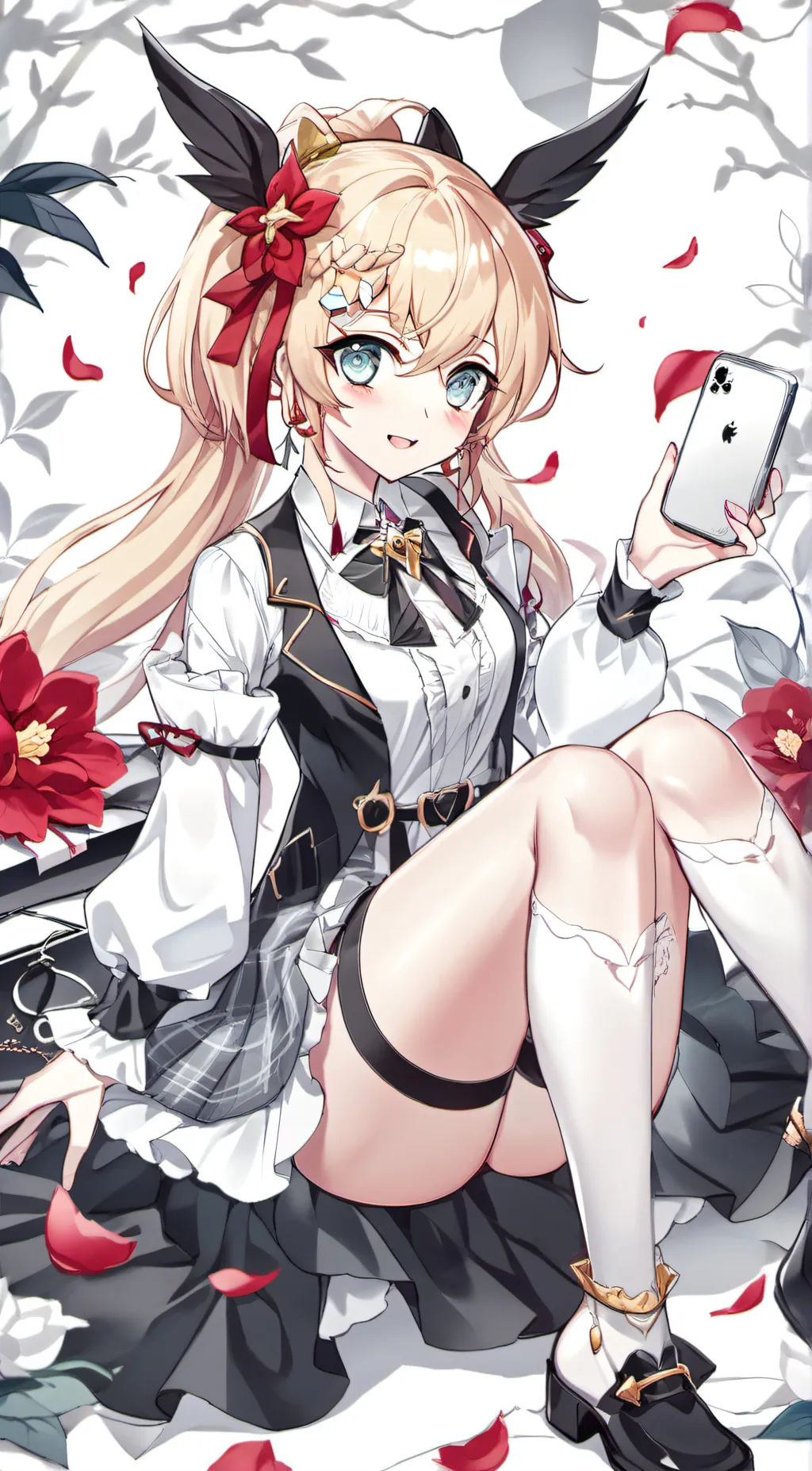 ai character: Hikari background