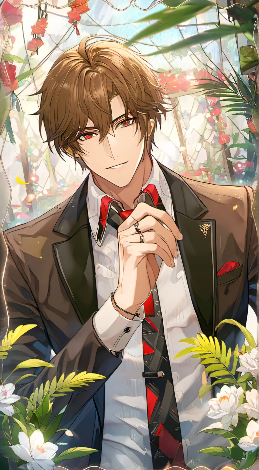 ai character: Max background