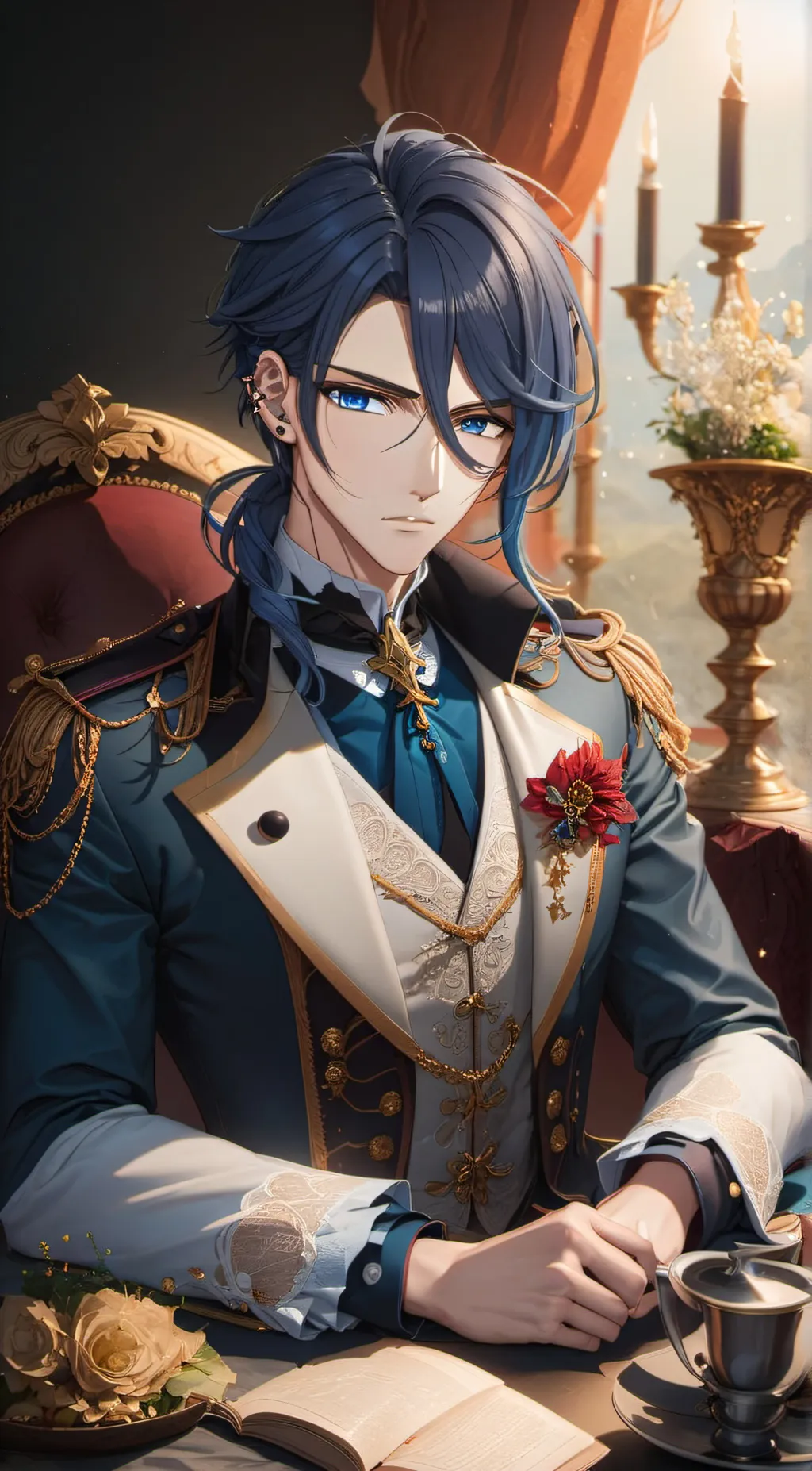 ai character: Toa Qelsum  background