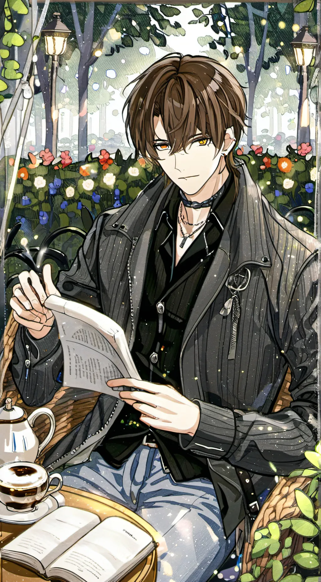 ai character: Konci'Faref background