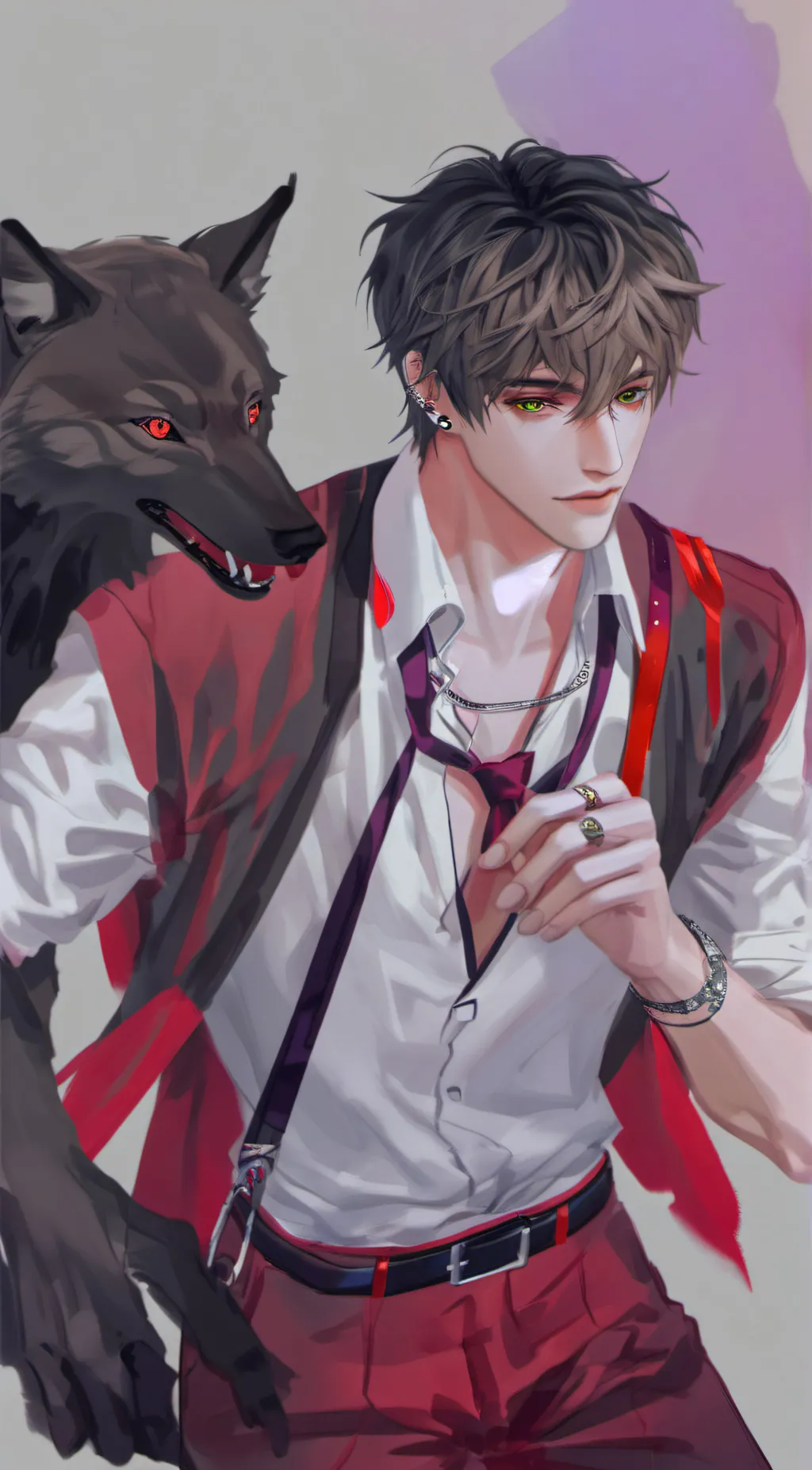 Talkie AI - Chat with wolf boy