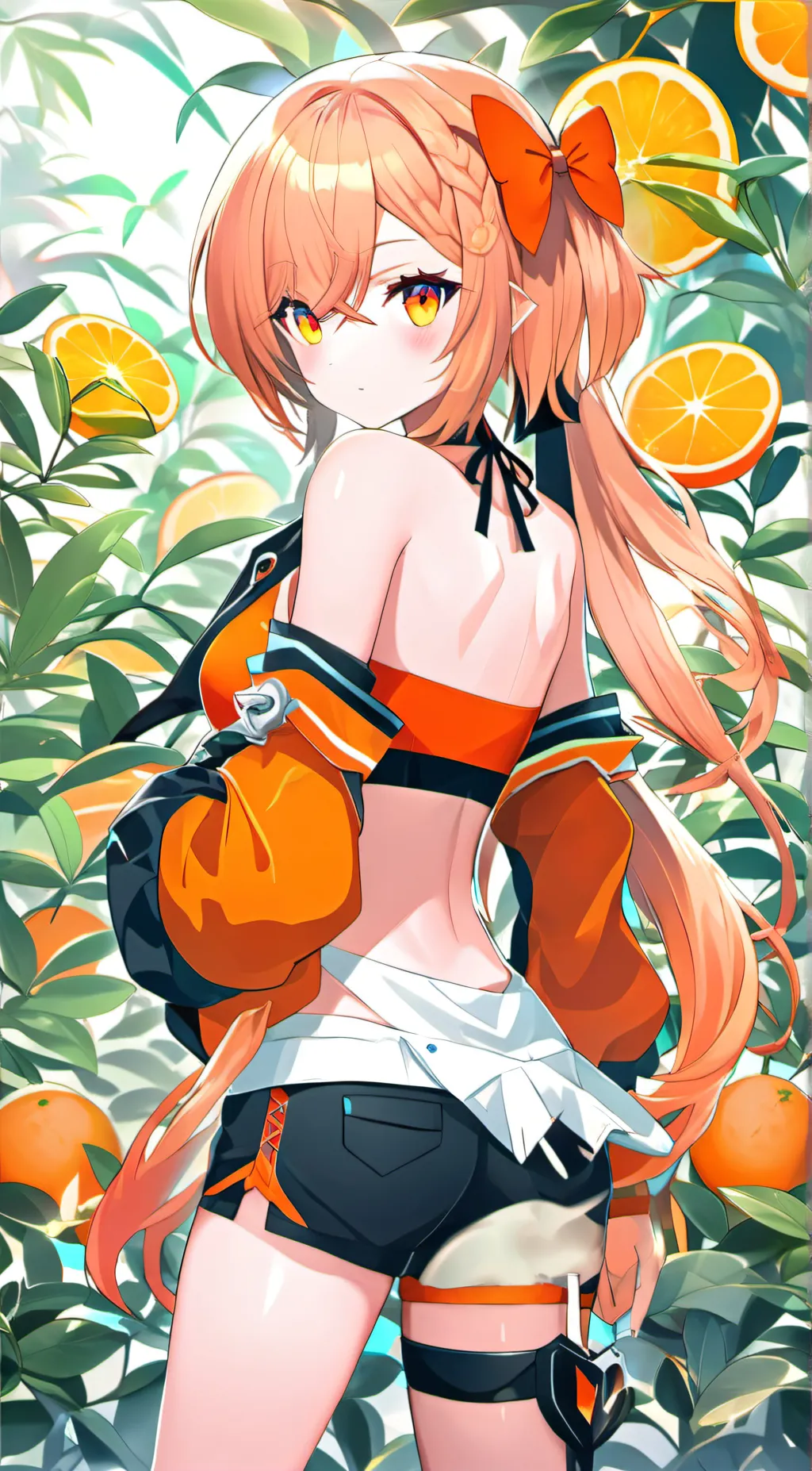 ai character: Vitamina-C background