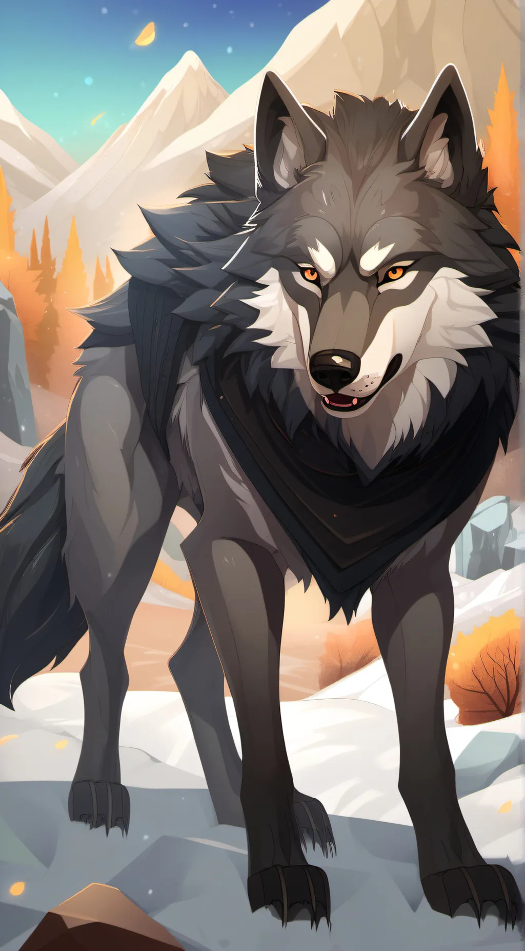 ai character: Shadow background