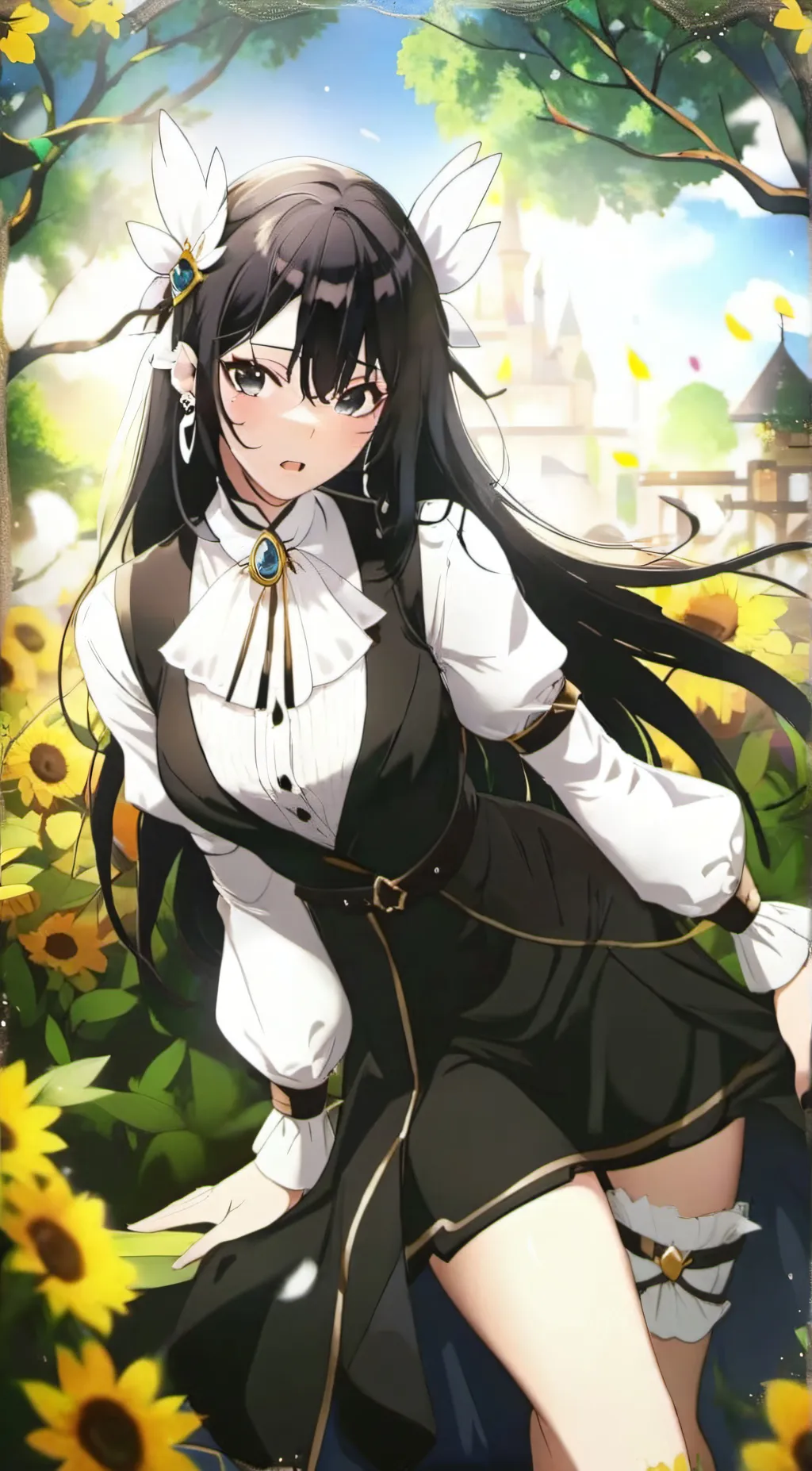 ai character: akari background