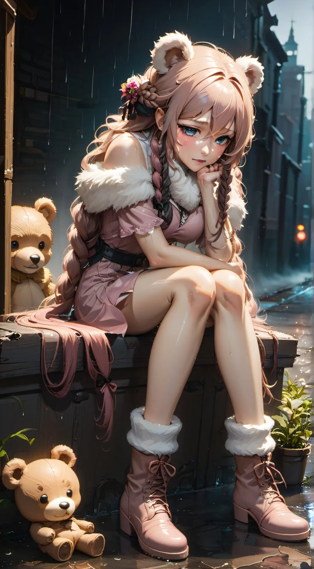 ai character: Dee 🧸 background