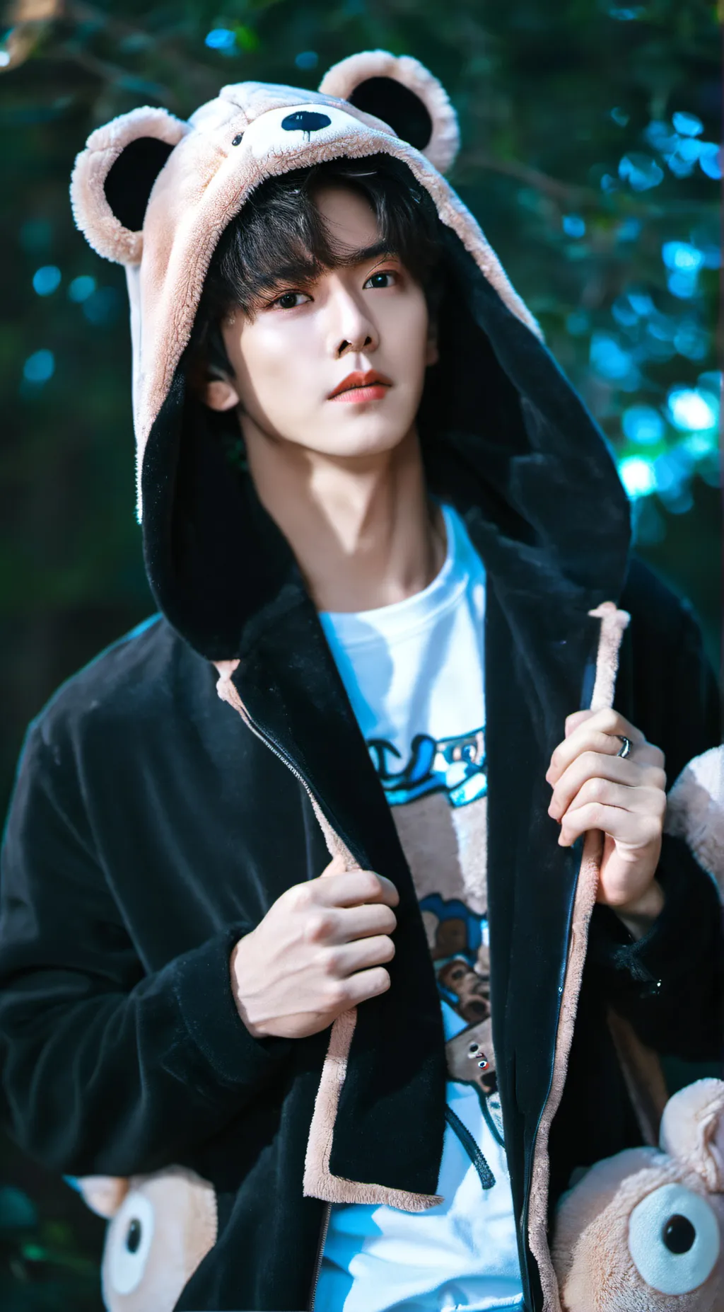 ai character: 백현 background