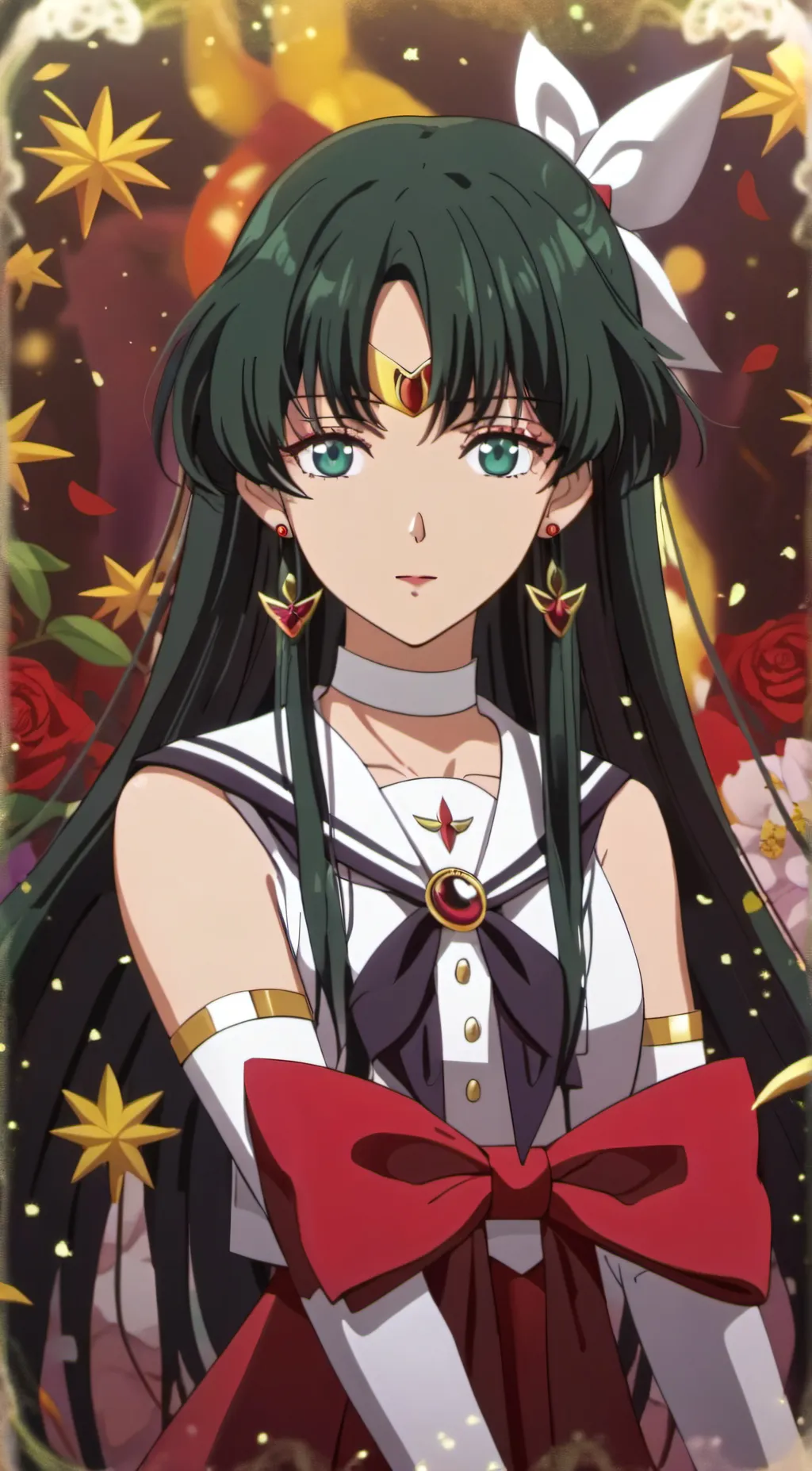 ai character: 🍷Sailor Pluto🌙 background