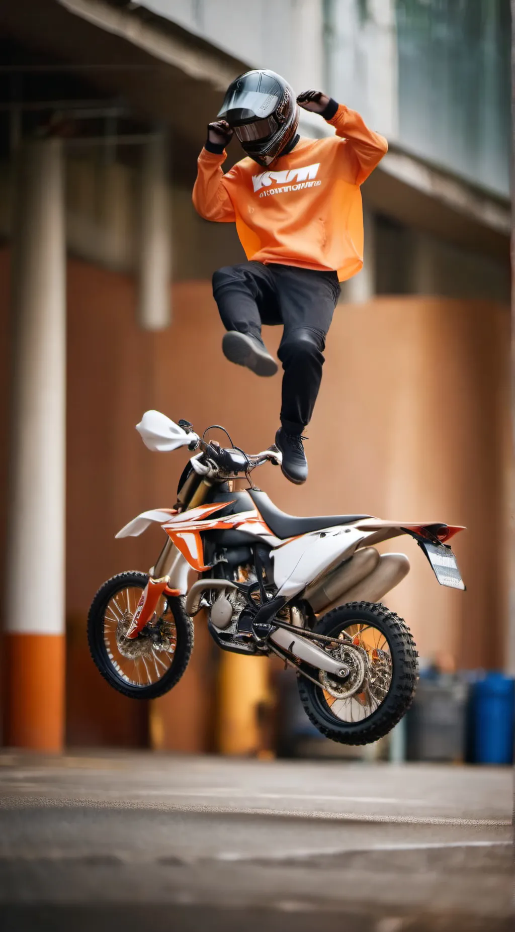 ai character: Seaky background