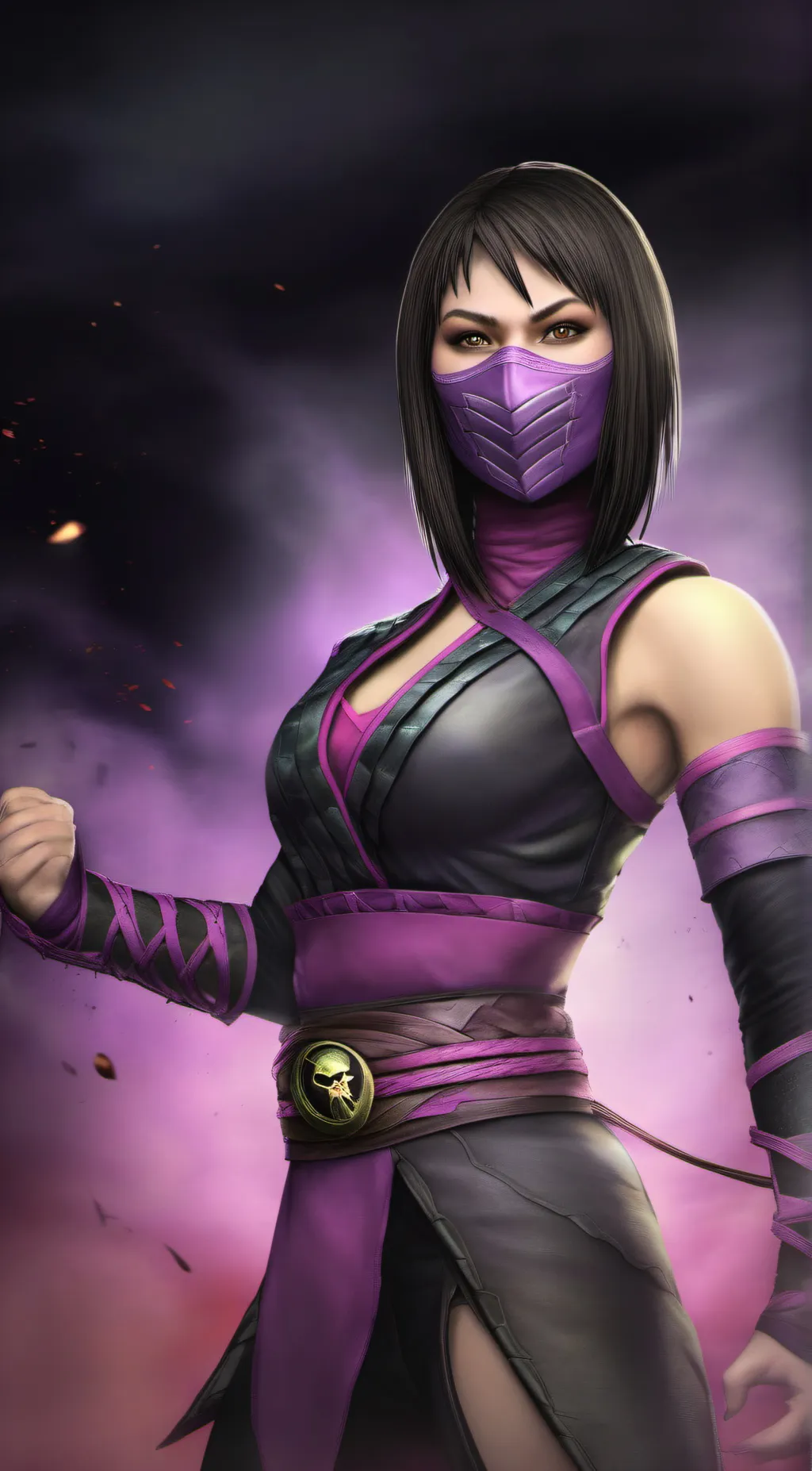 ai character: Mileena background