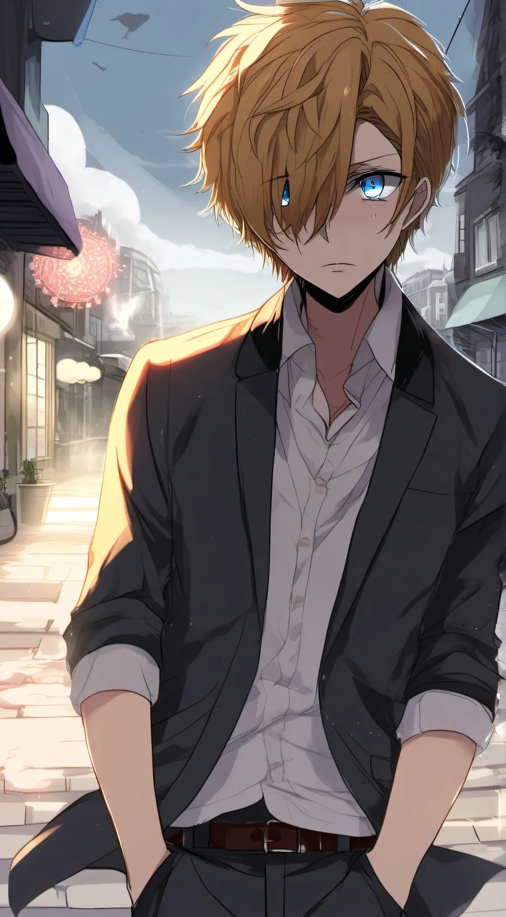 ai character: aqua  background