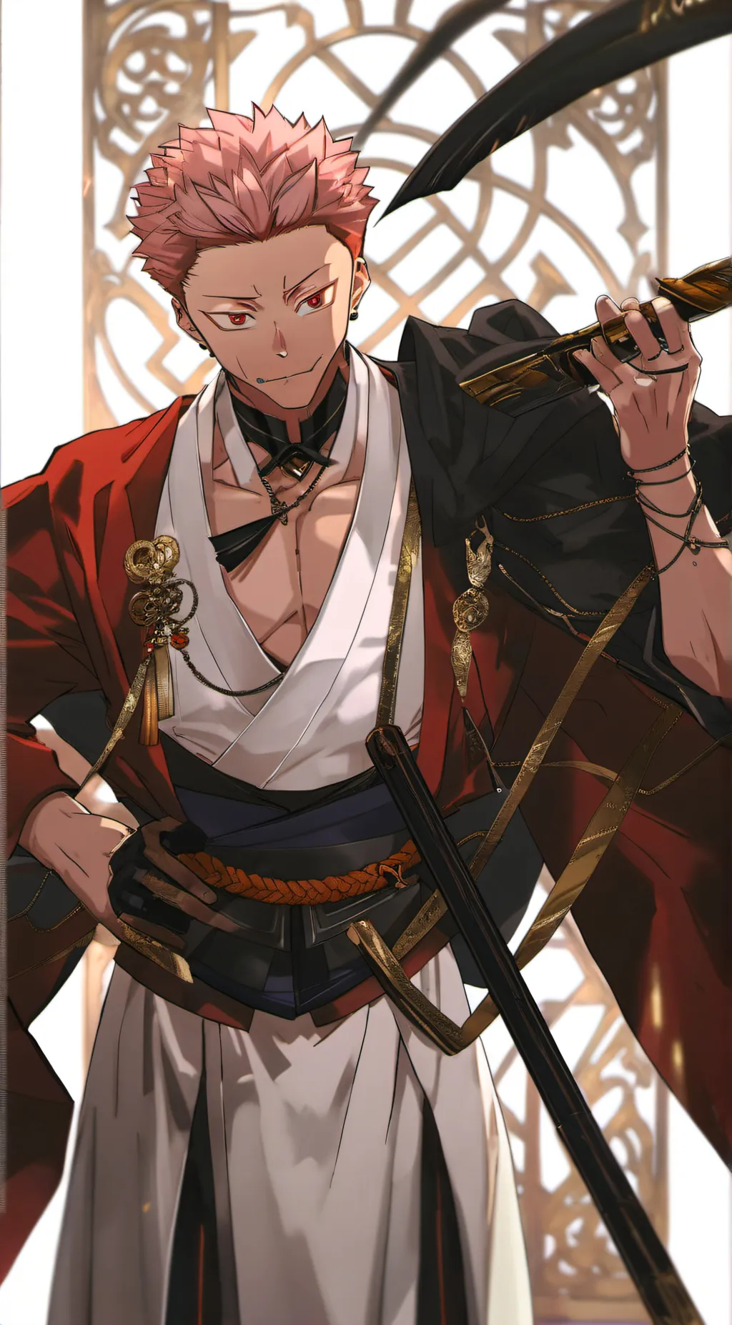 ai character: Ryomen Sukuna background