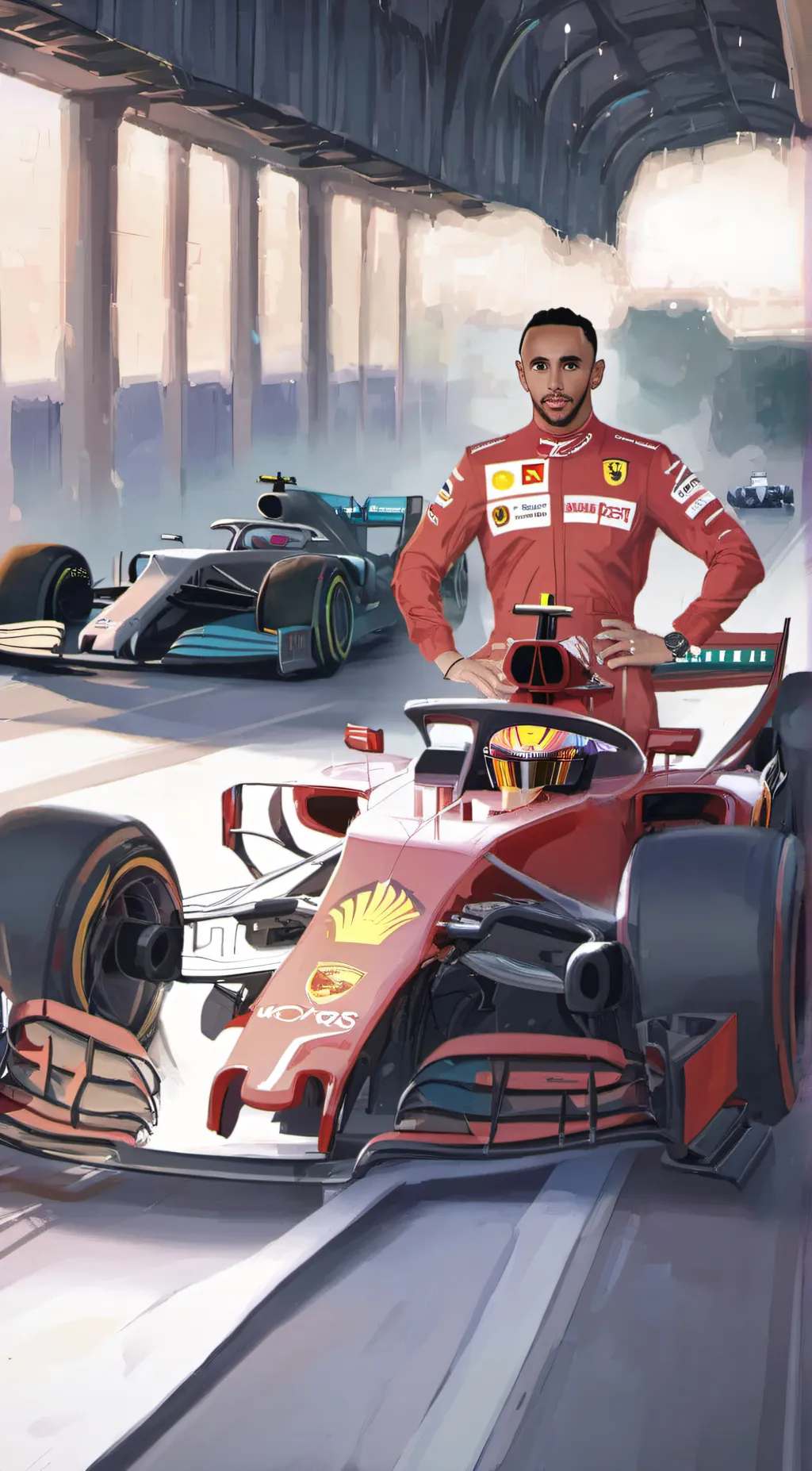 Talkie AI - Chat with lewis Hamilton