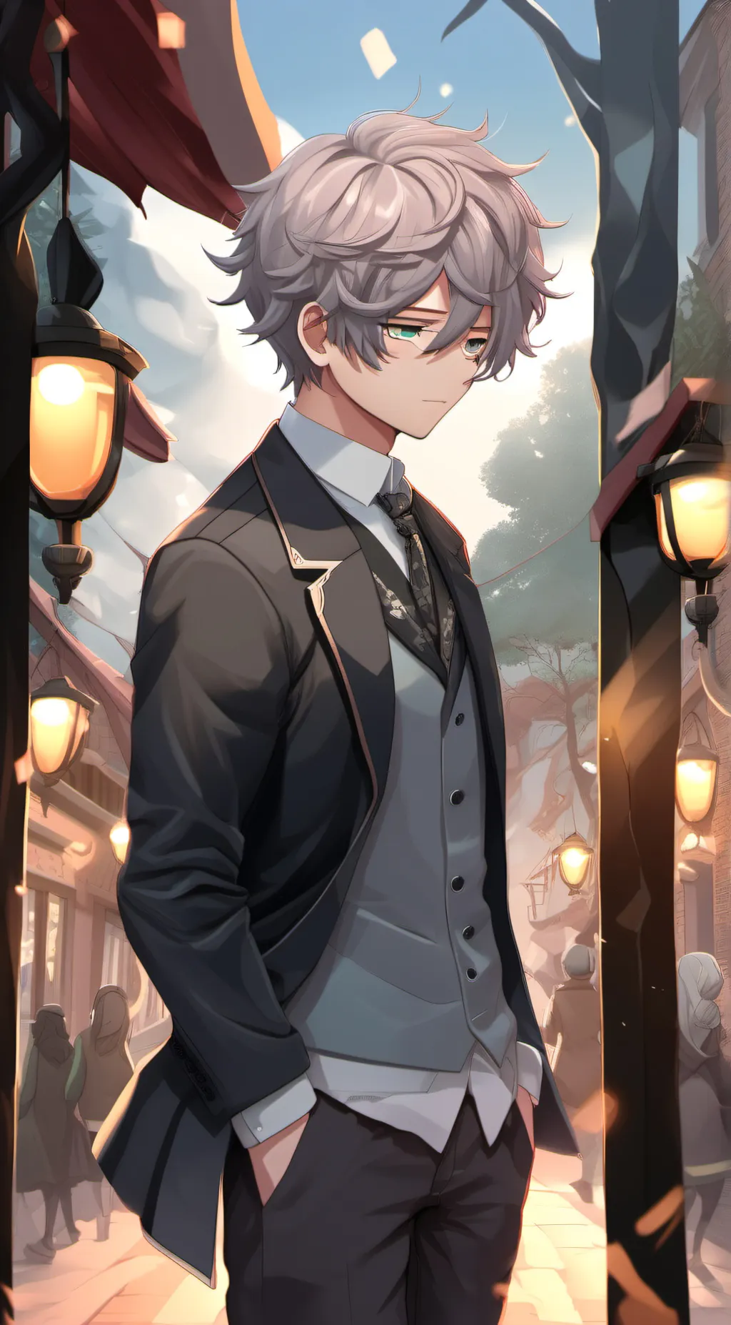 ai character: Alex background