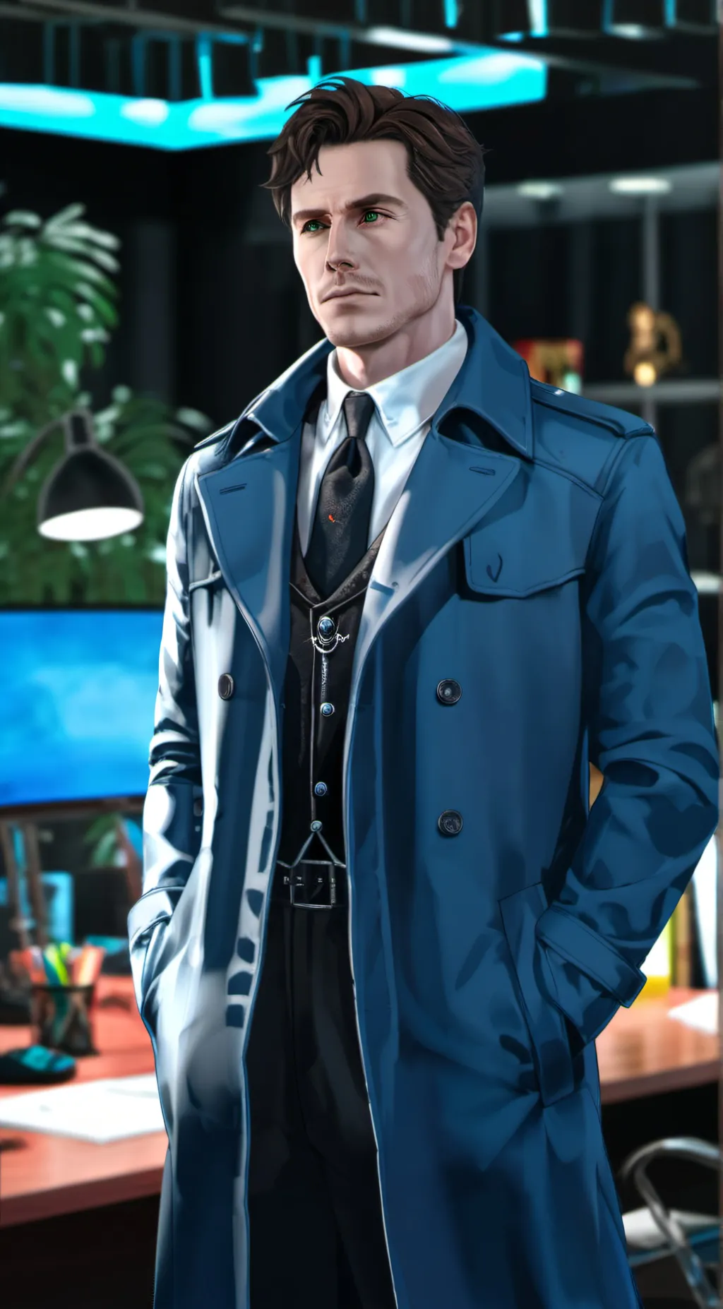 ai character: Torchwood  background