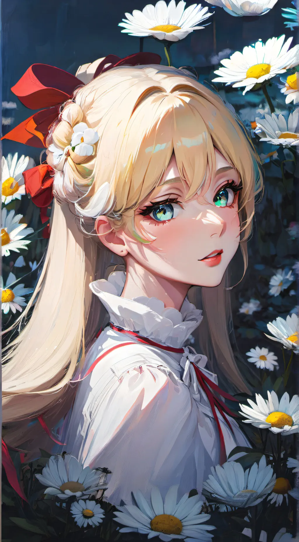 ai character: Lacy background