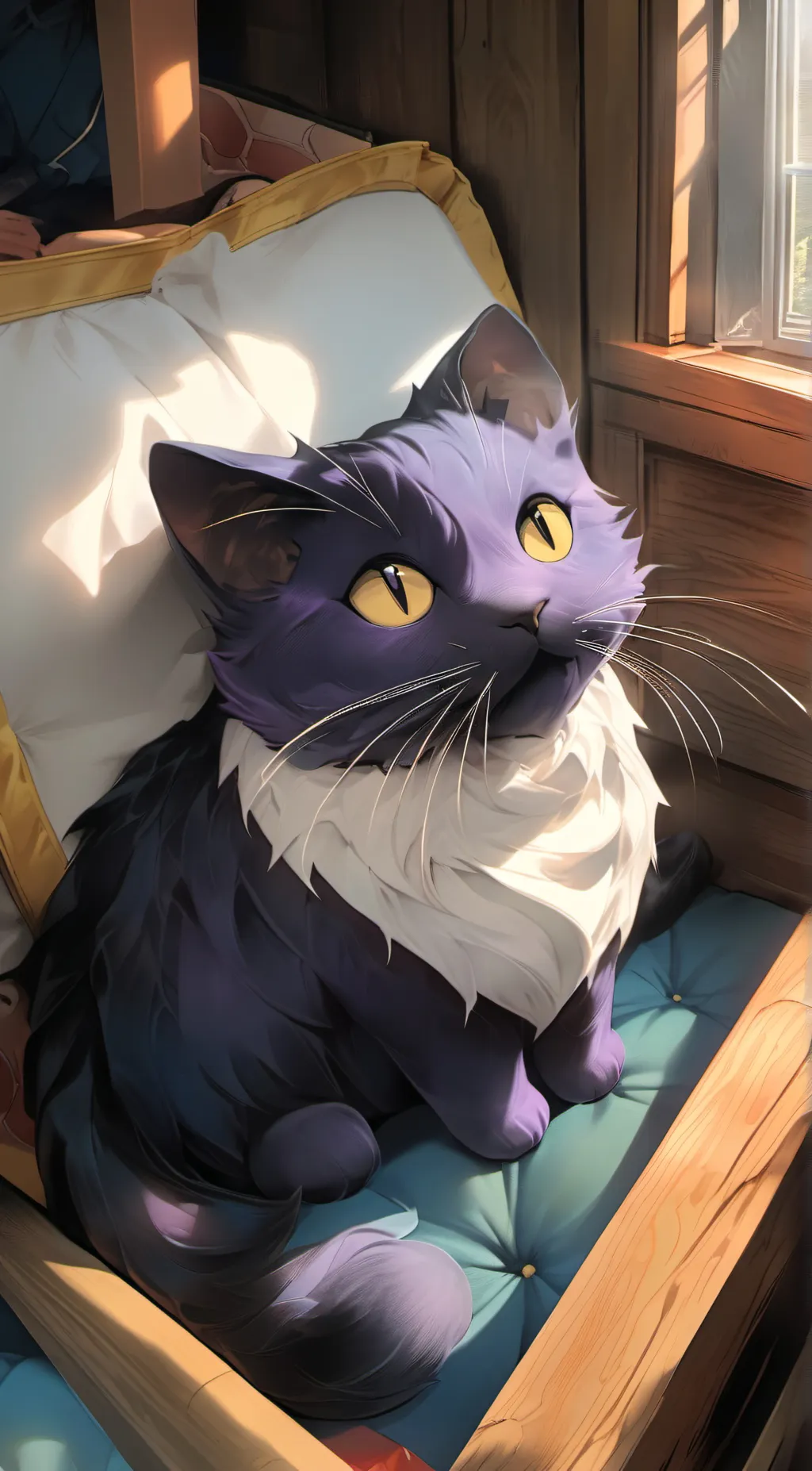 ai character: Catnap background