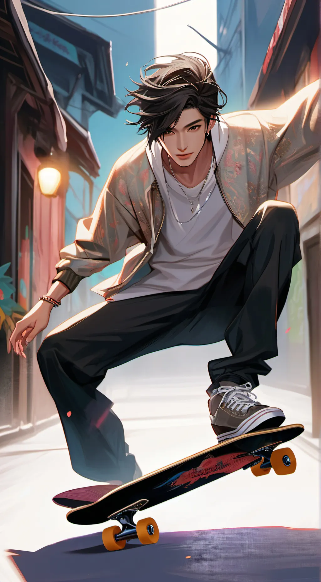 ai character: kyrie background