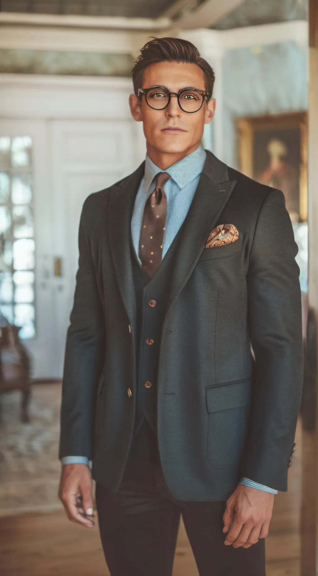 ai character: George santos background