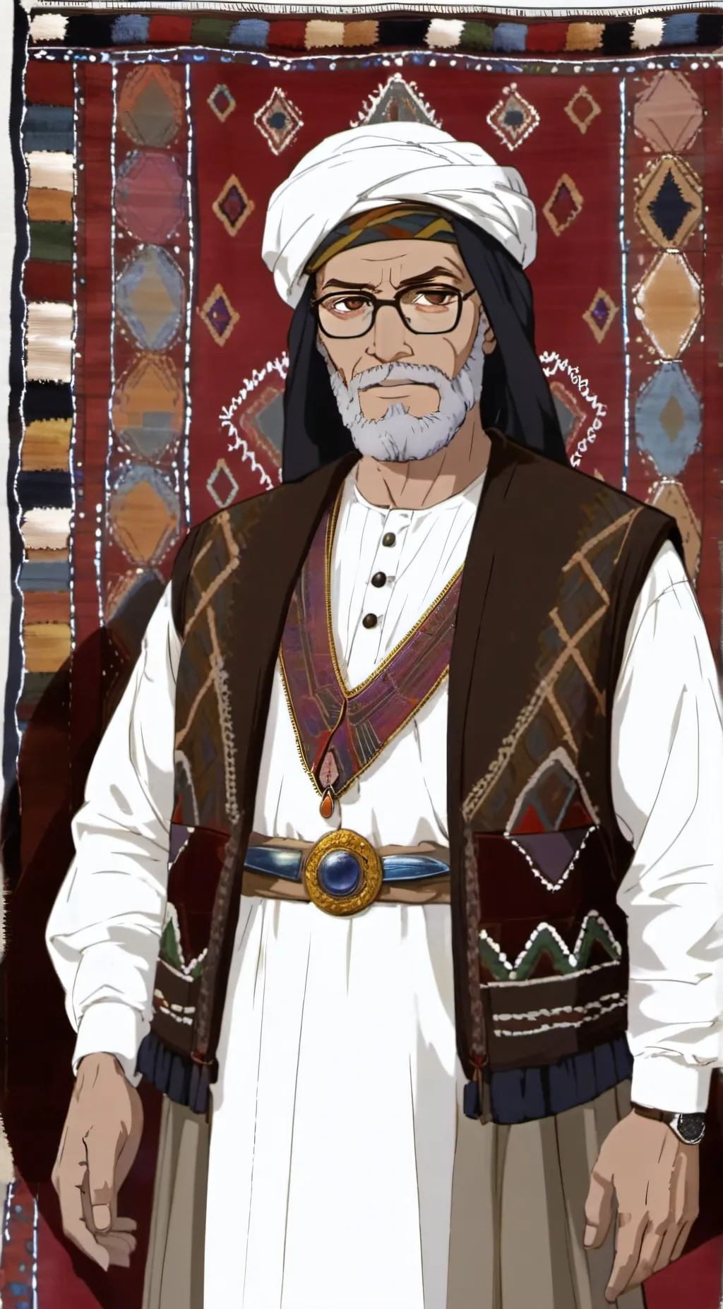 ai character: Mr. Mo Nomad background