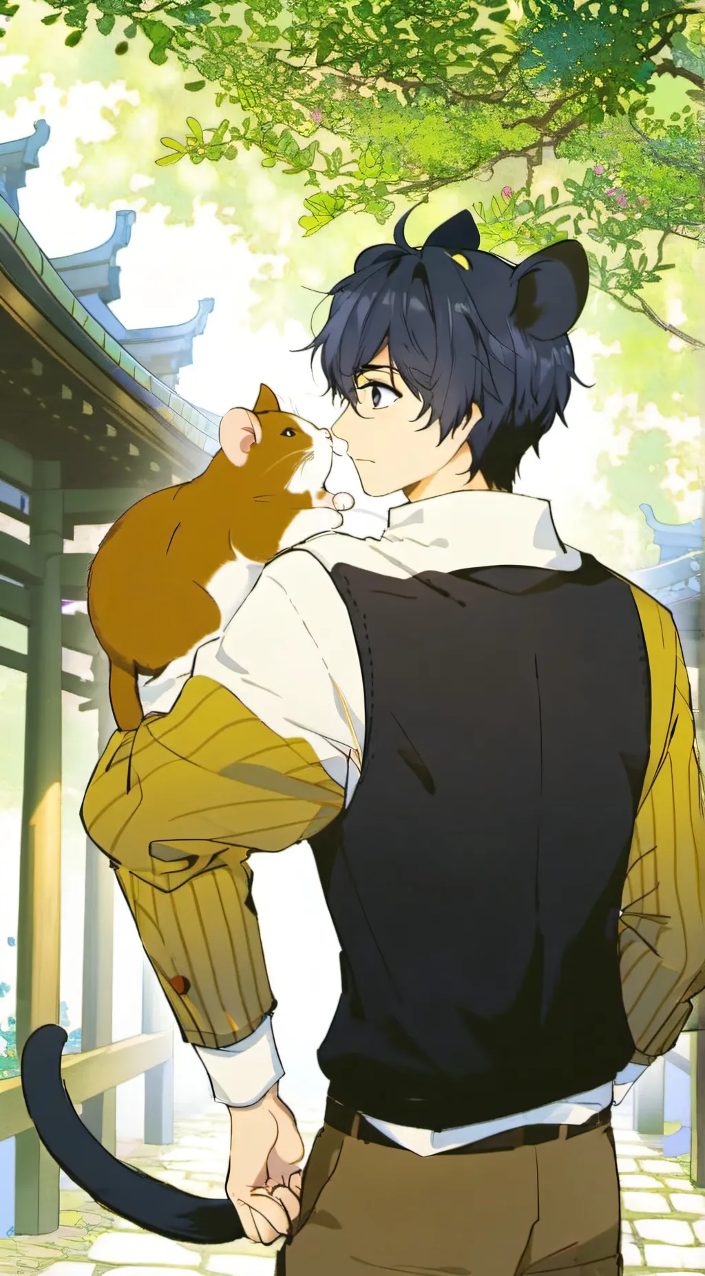 ai character: tom background