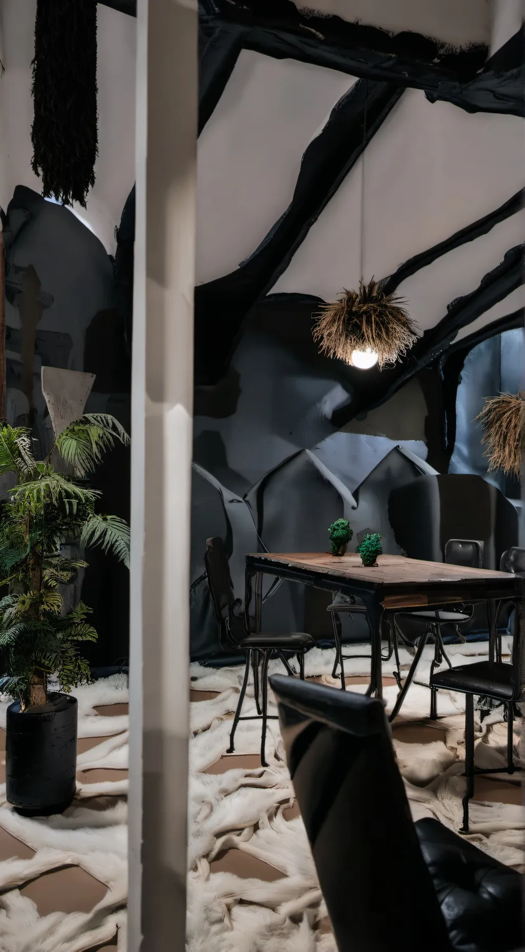 ai character: Rooms background