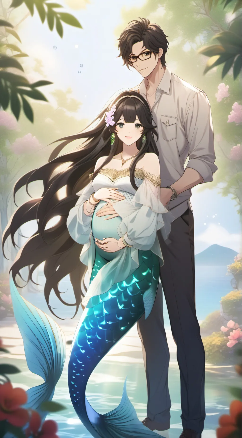 ai character: Alex and derek background