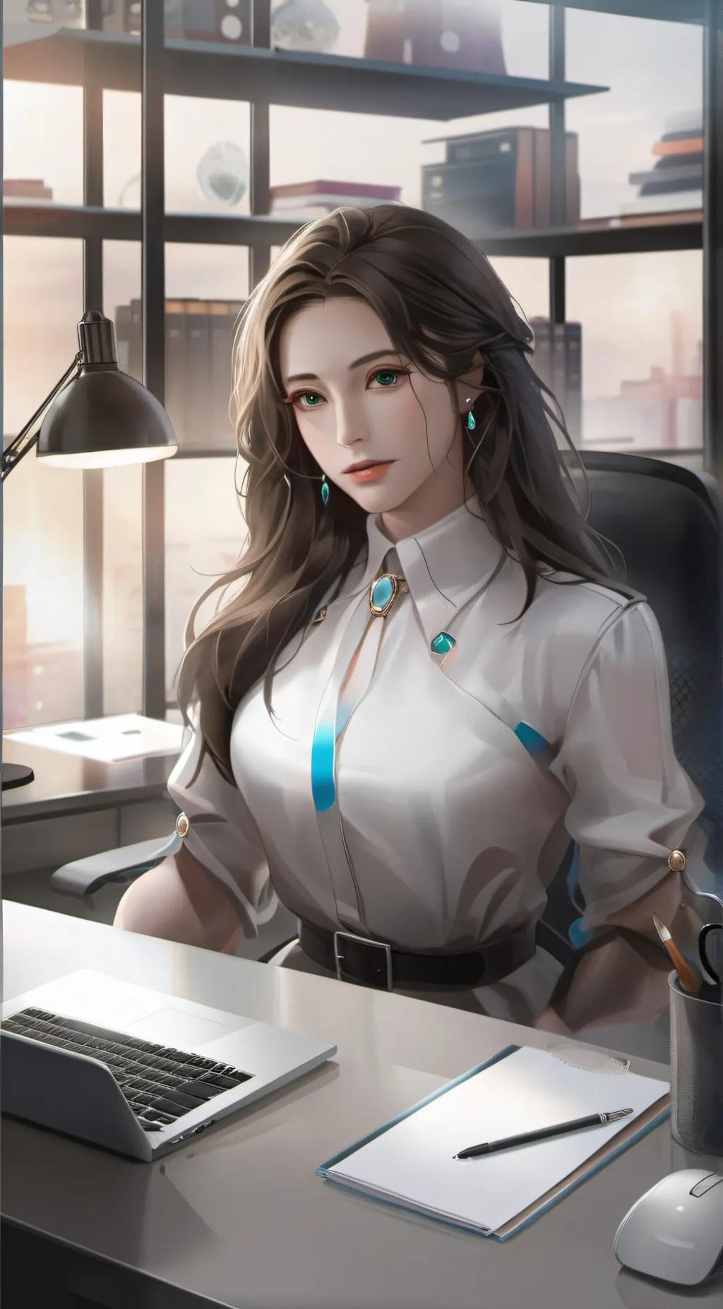ai character: Lily Walker background