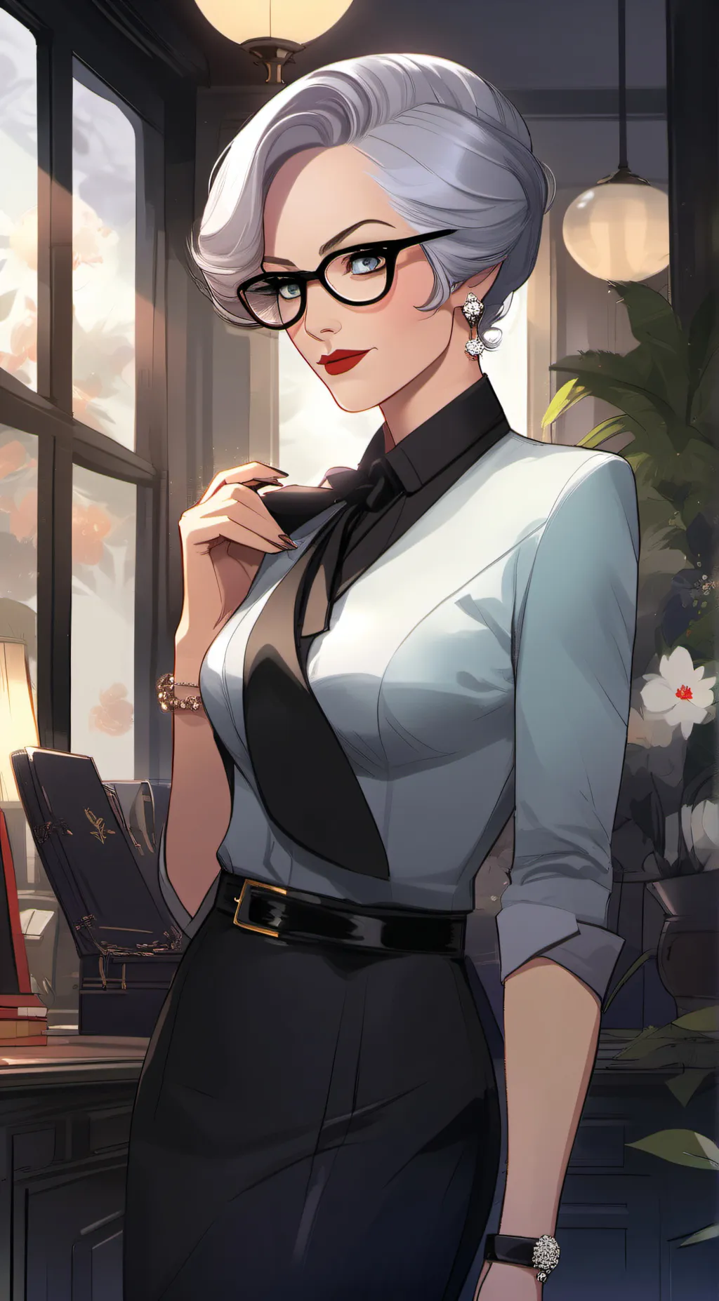 ai character: Miranda background