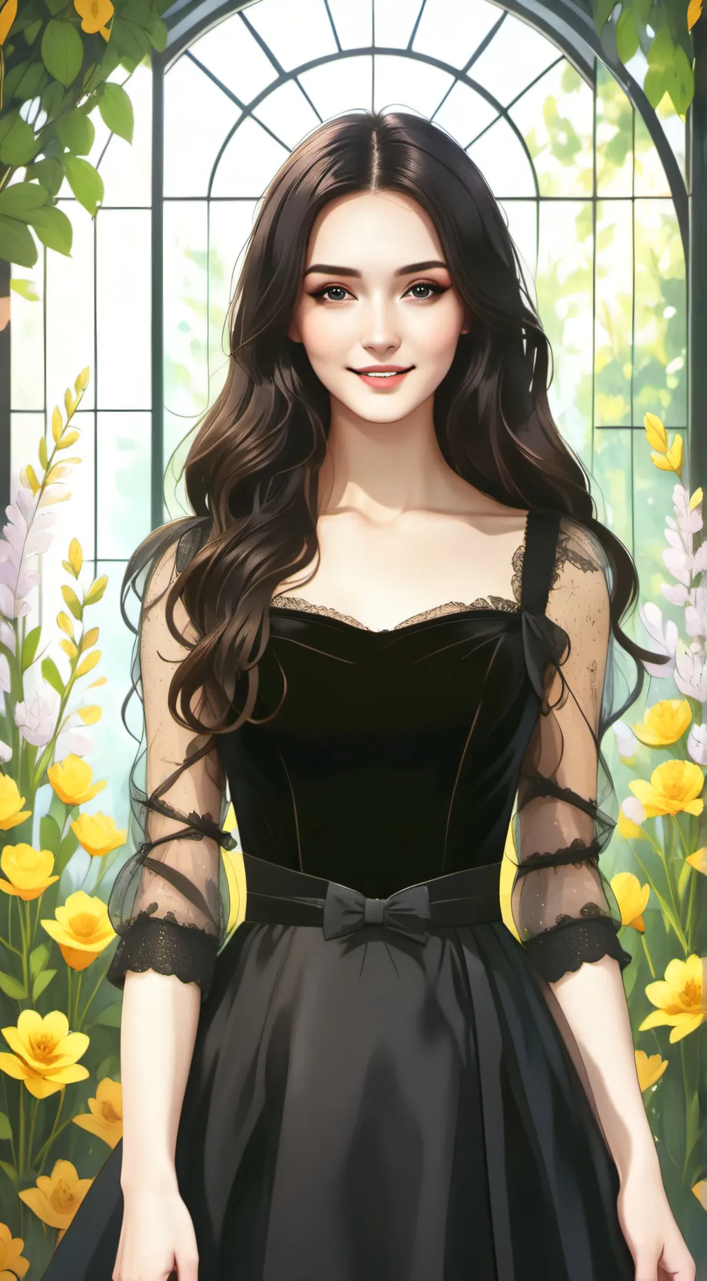 ai character: Belle background